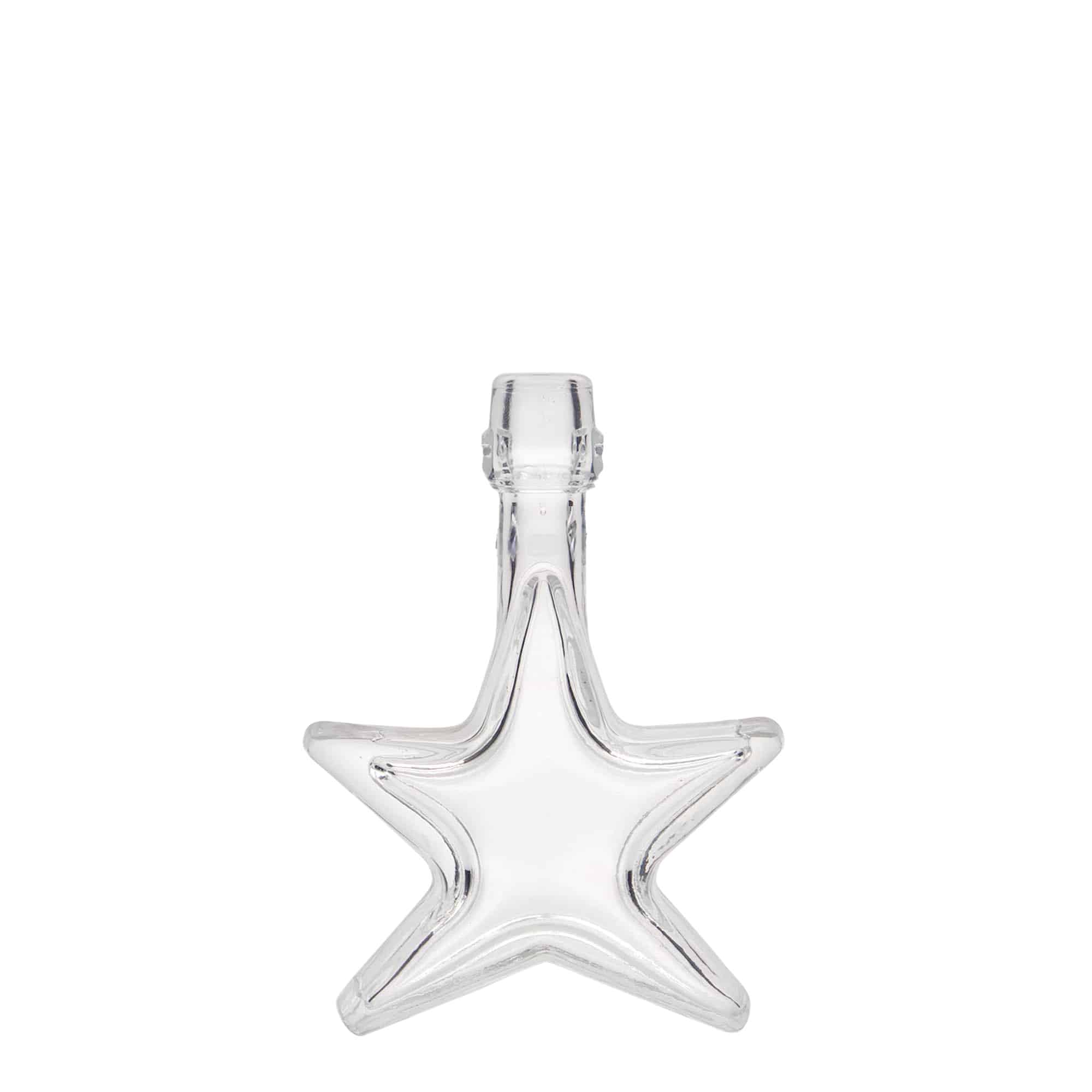 40 ml klaaspudel „Stern“, avale: sanglukork
