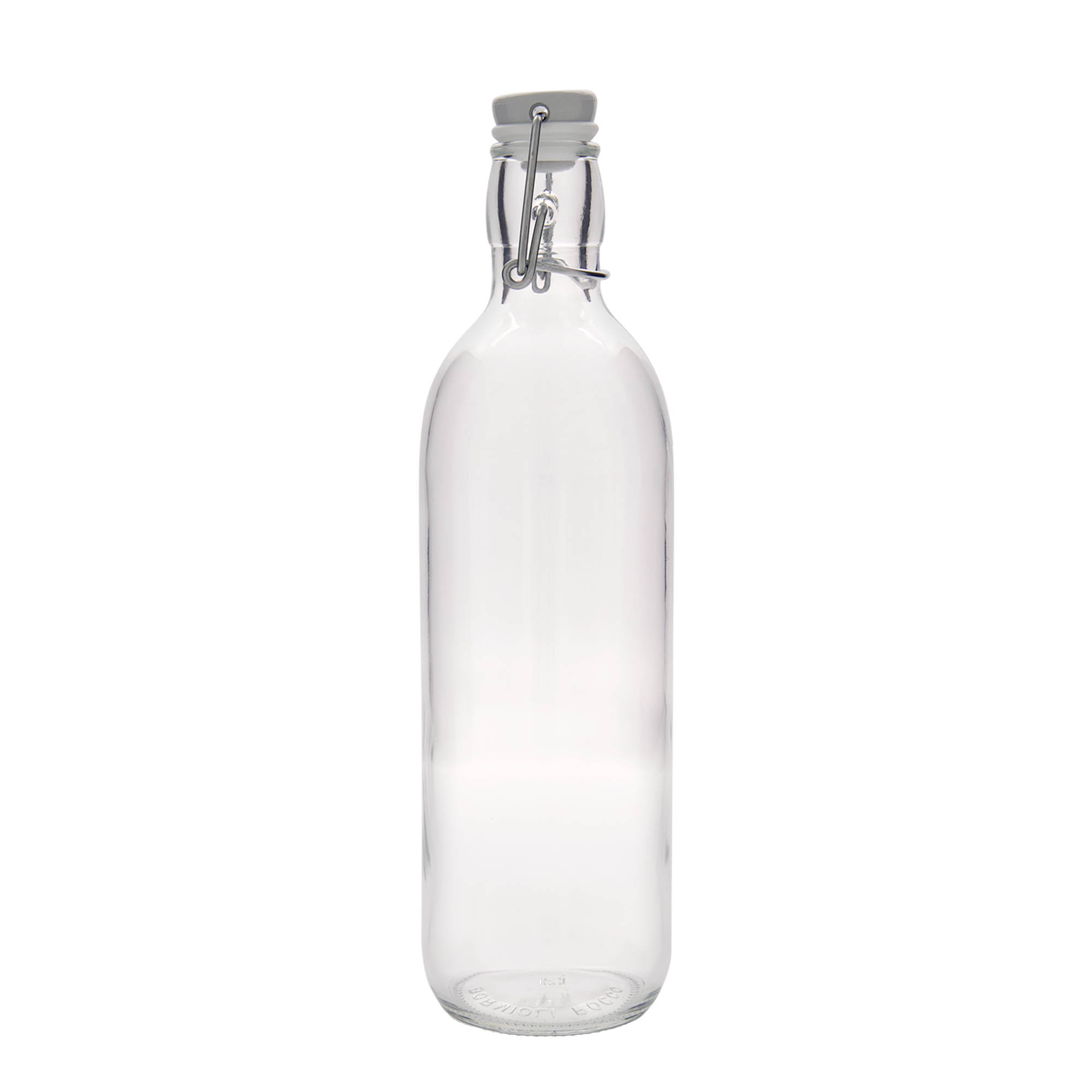 1.000 ml klaaspudel 'Emilia', suuava: klambrikork 1.000 ml klaaspudel 'Emilia', suuava: klambrikork