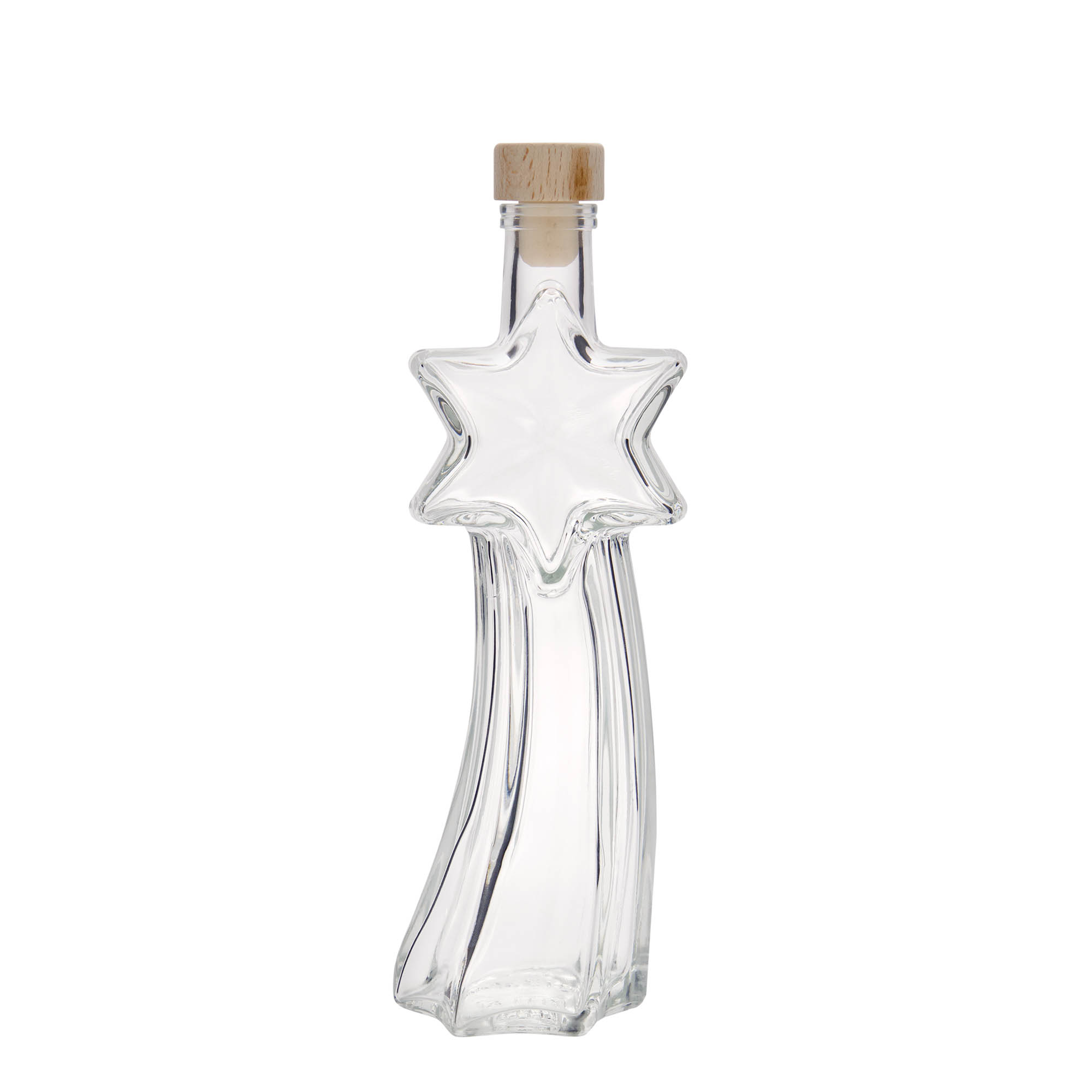 200 ml klaaspudel „Tähesära“, ava: kork
