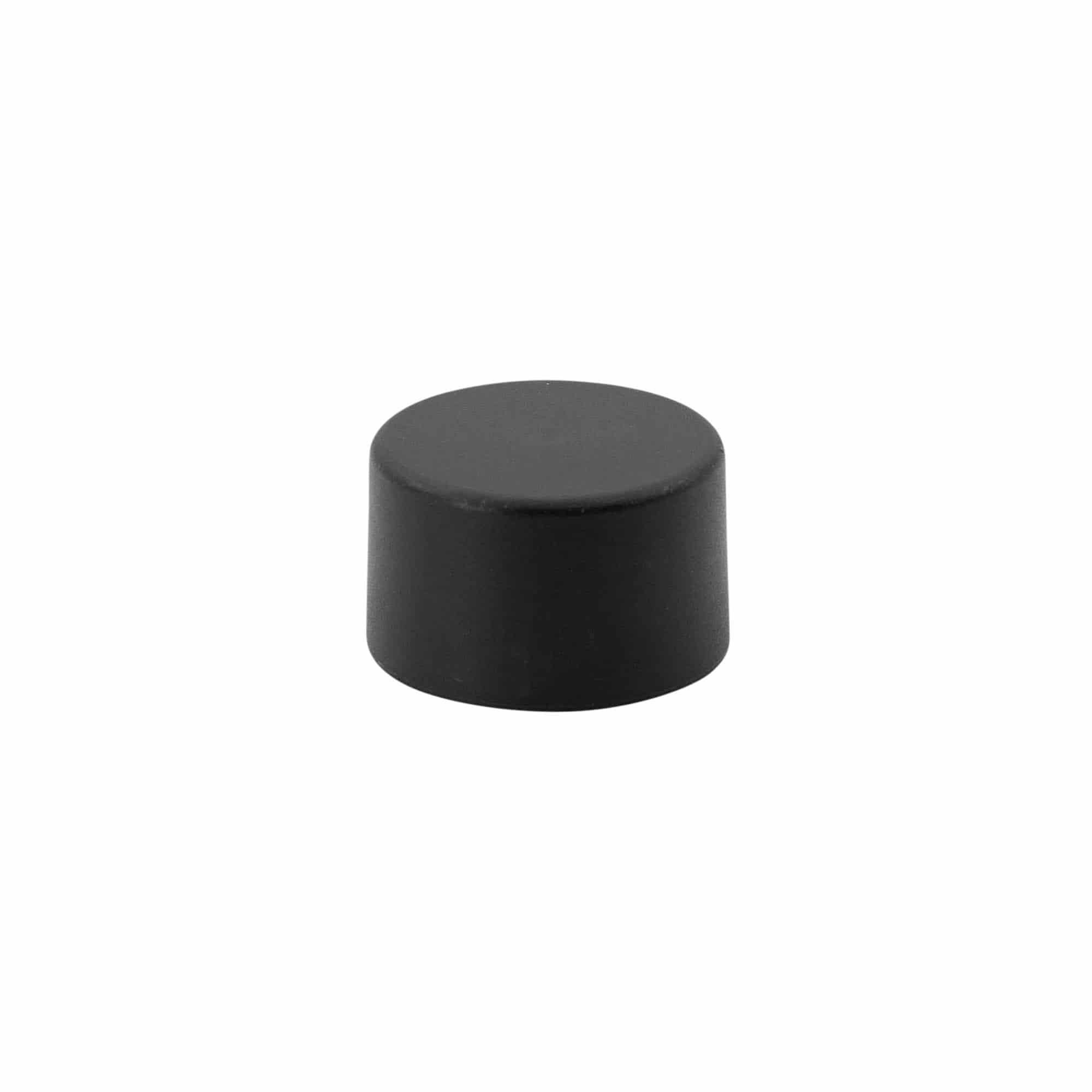 Keeratav kork, metall-plast, must, sulguri tüüp: PP 28 Keeratav kork, metall-plast, must, sulguri tüüp: PP 28