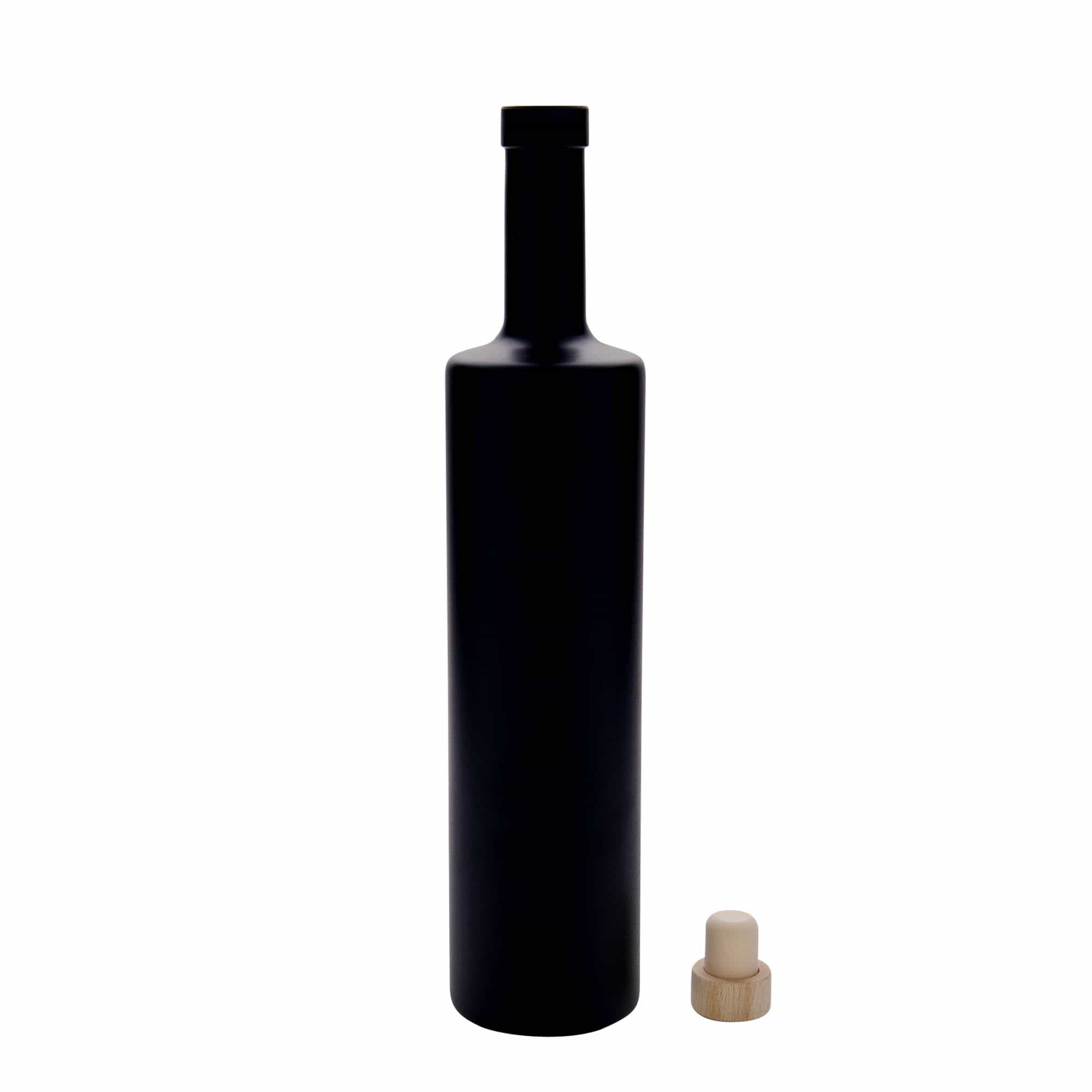 700 ml klaaspudel 'Centurio', must, sulgur: kork