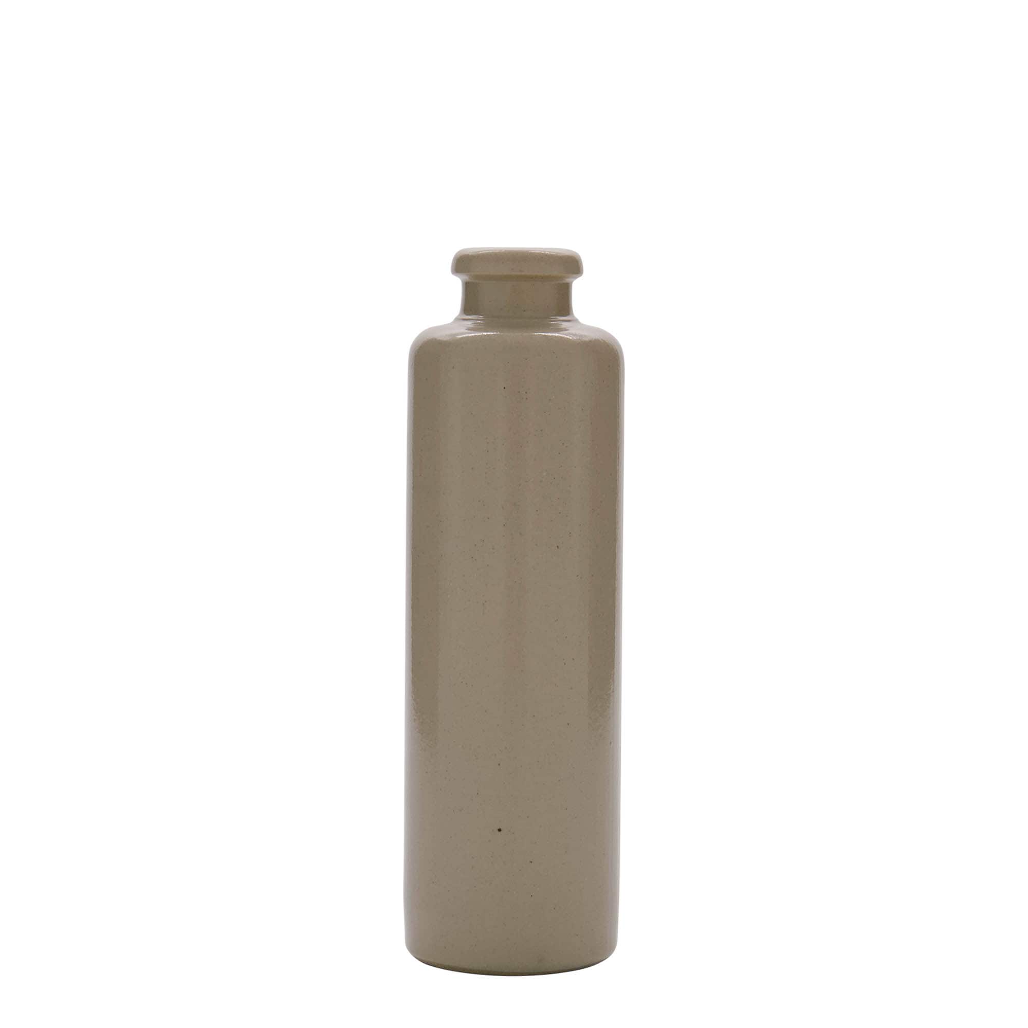 200 ml savikann, keraamiline, beež, suuava: kork