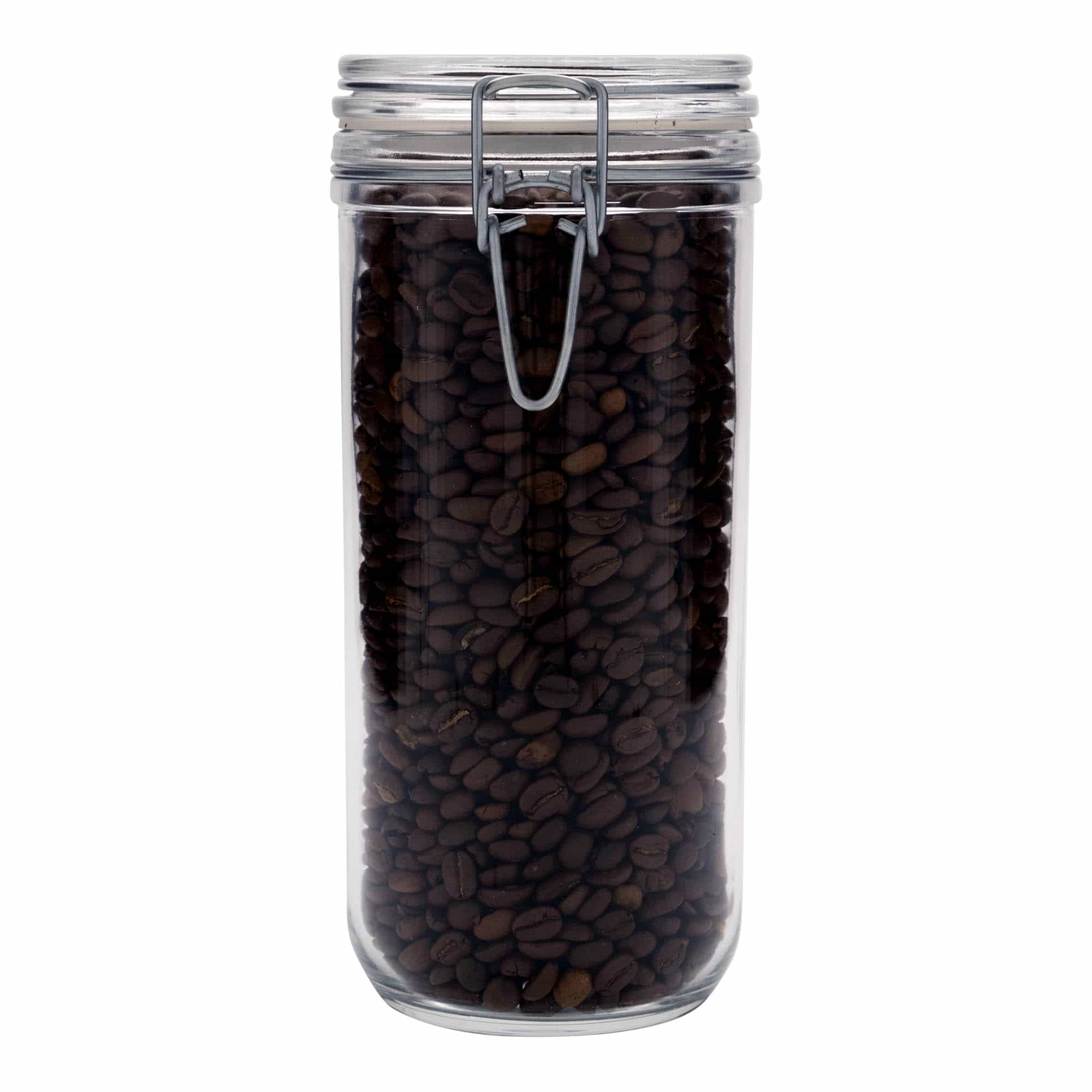 1 000 ml traatklambriga klaaspurk „Fido“, avale: traatklambriga sulgur