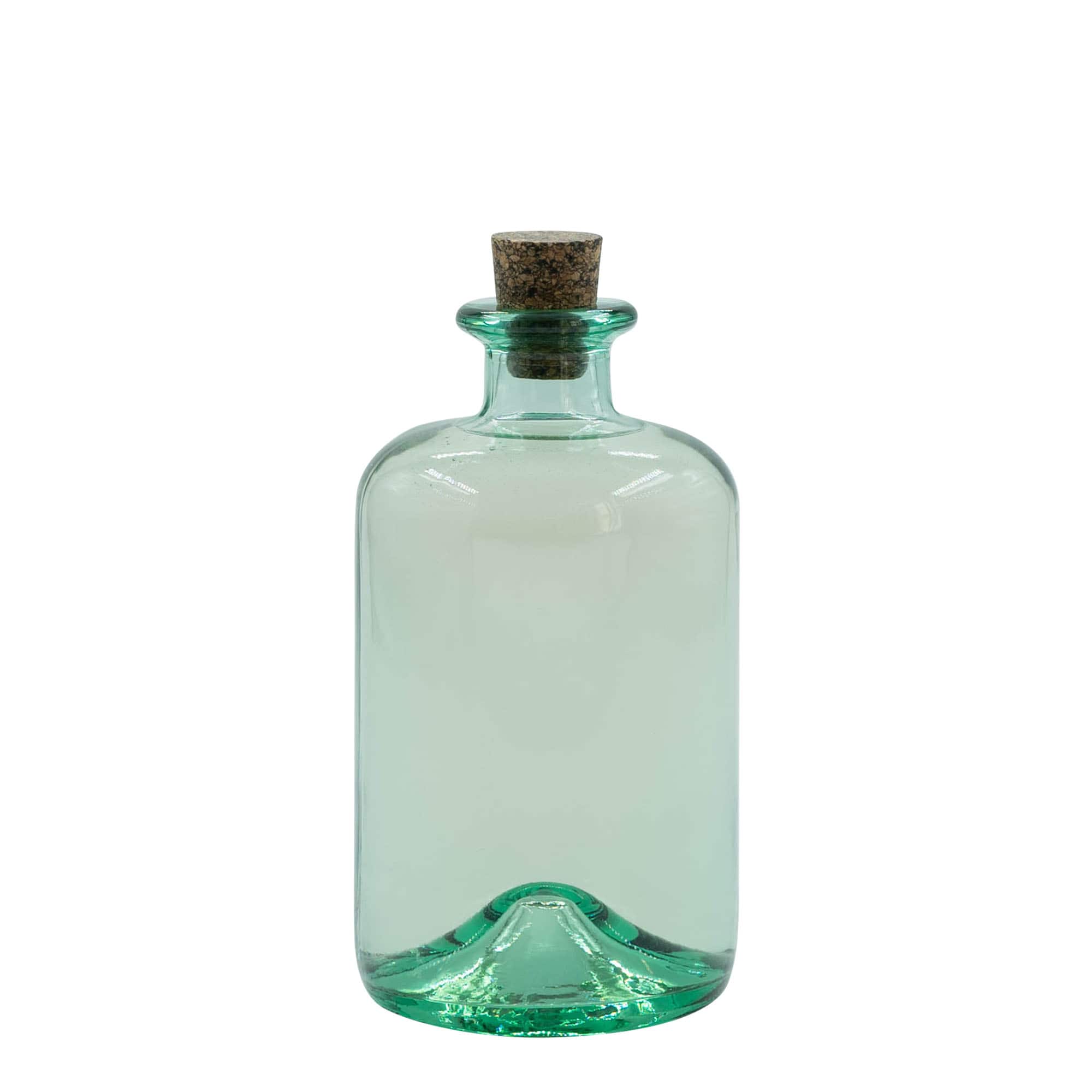 500 ml klaaspudel 'Pharma', suu: kork