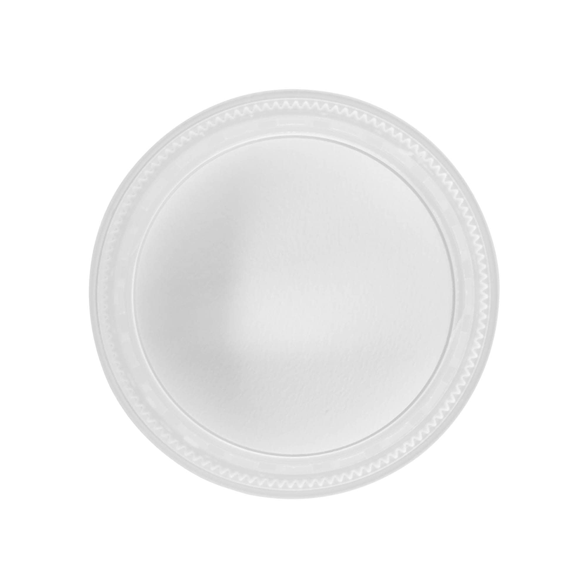 Keeratav kork 'Clear/Platin Edition', PP-plast, valge, sulguri tüüp: 53/2P
