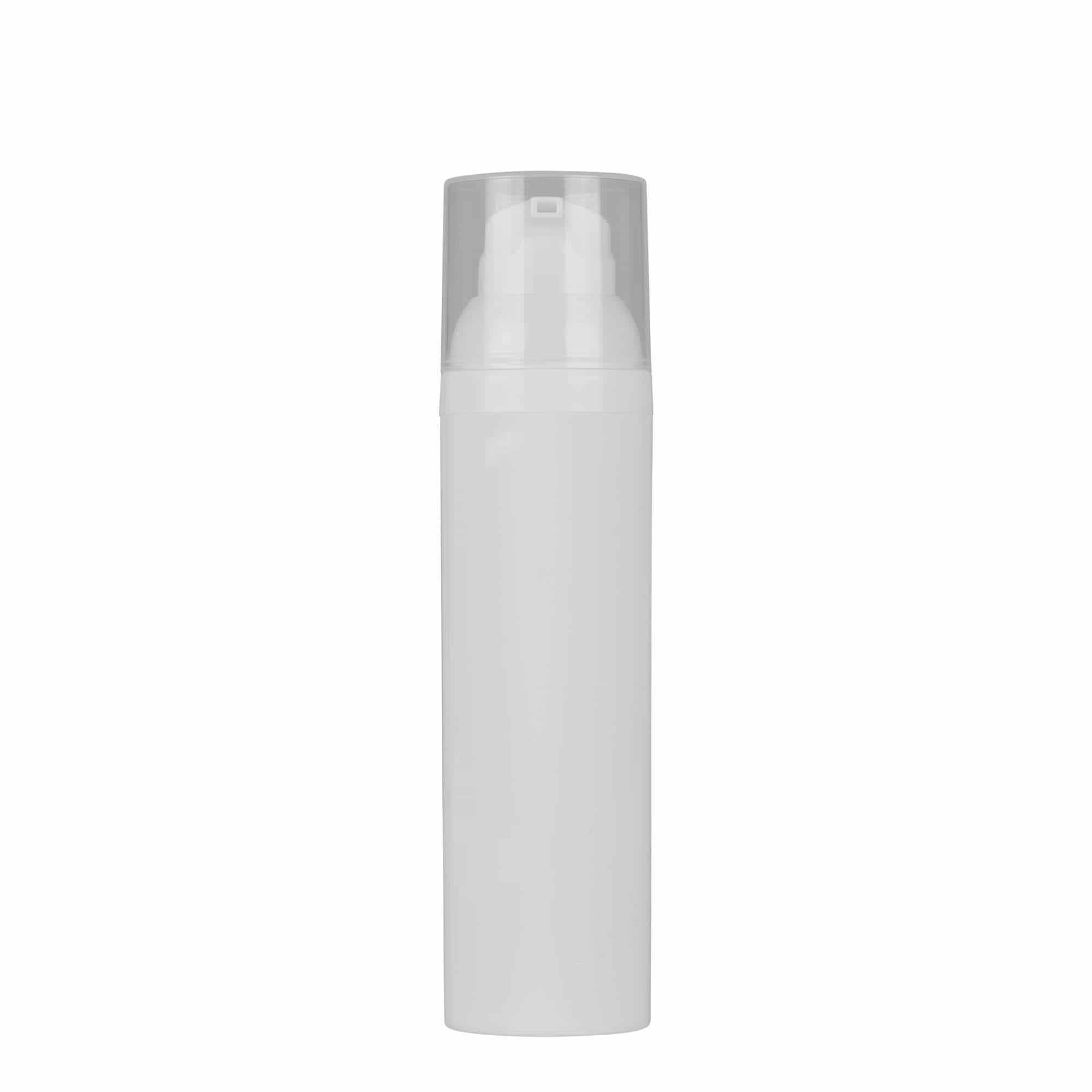 75 ml õhuvaba dosaator 'Mezzo', PP-plast, valge