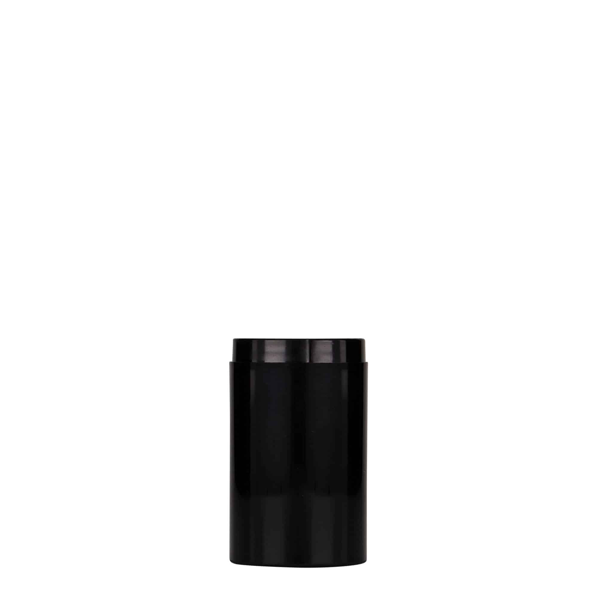 30 ml õhutuseta dosaator 'Mezzo', PP-plast, must