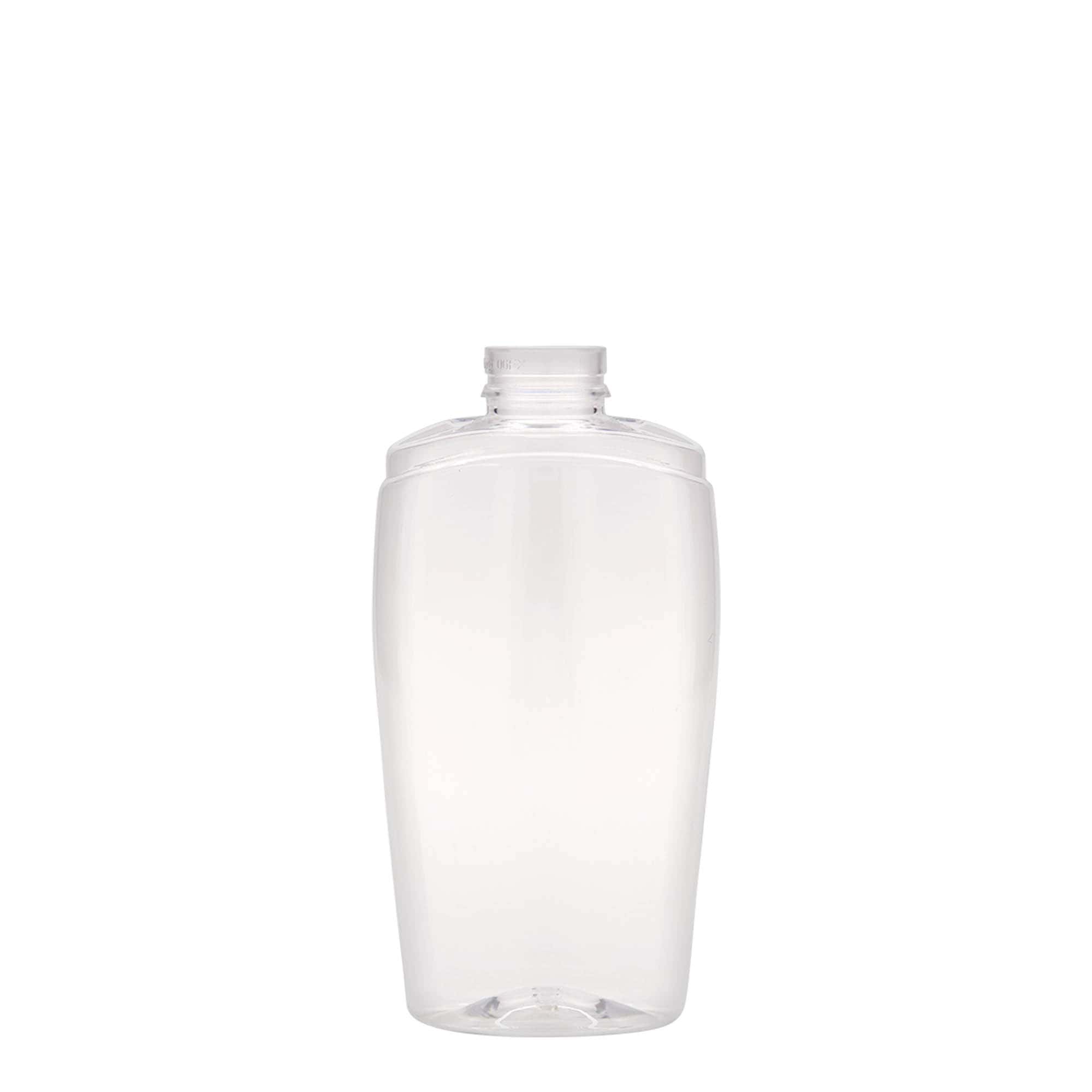 200 ml PET-pudel 'Squeeze', ovaalne, plastikust