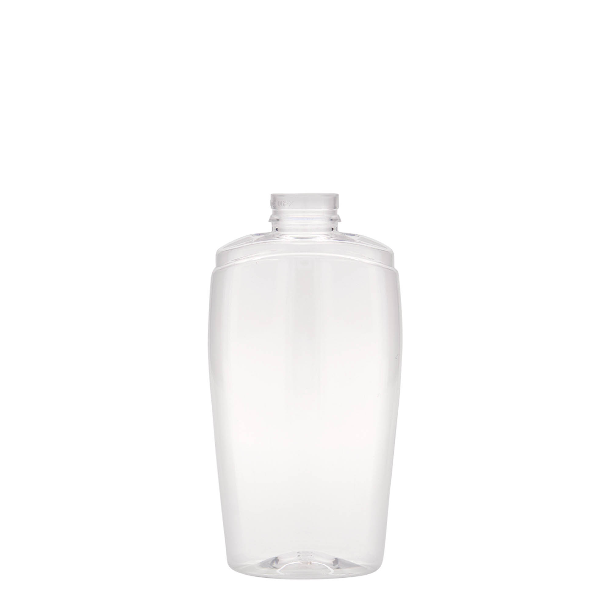200 ml PET-pudel „Squeeze“, ovaalne, plastikust