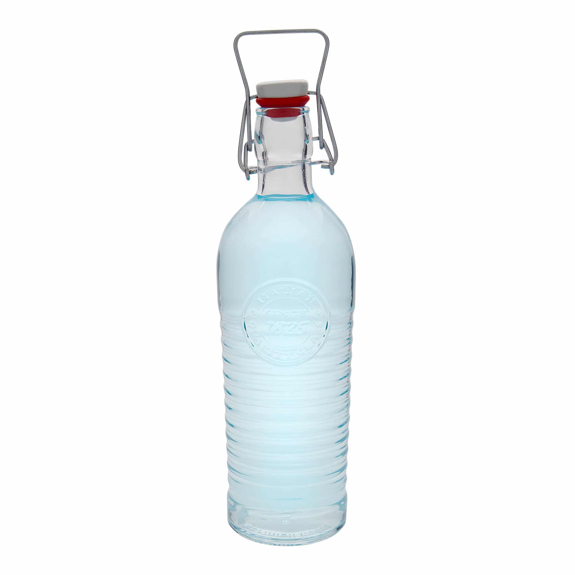 1200 ml klaaspudel 'Officina 1825', sulgur: traatkork