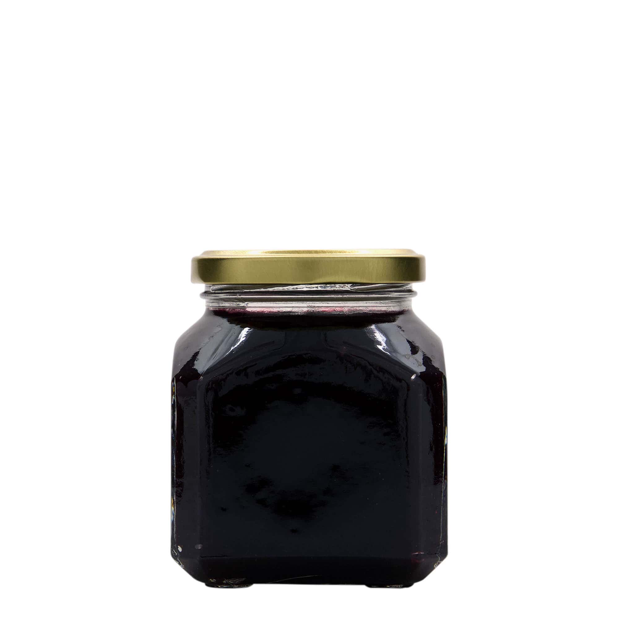 314 ml ruudukujuline klaas 'Milano', suuava: Twist-Off (TO 63)