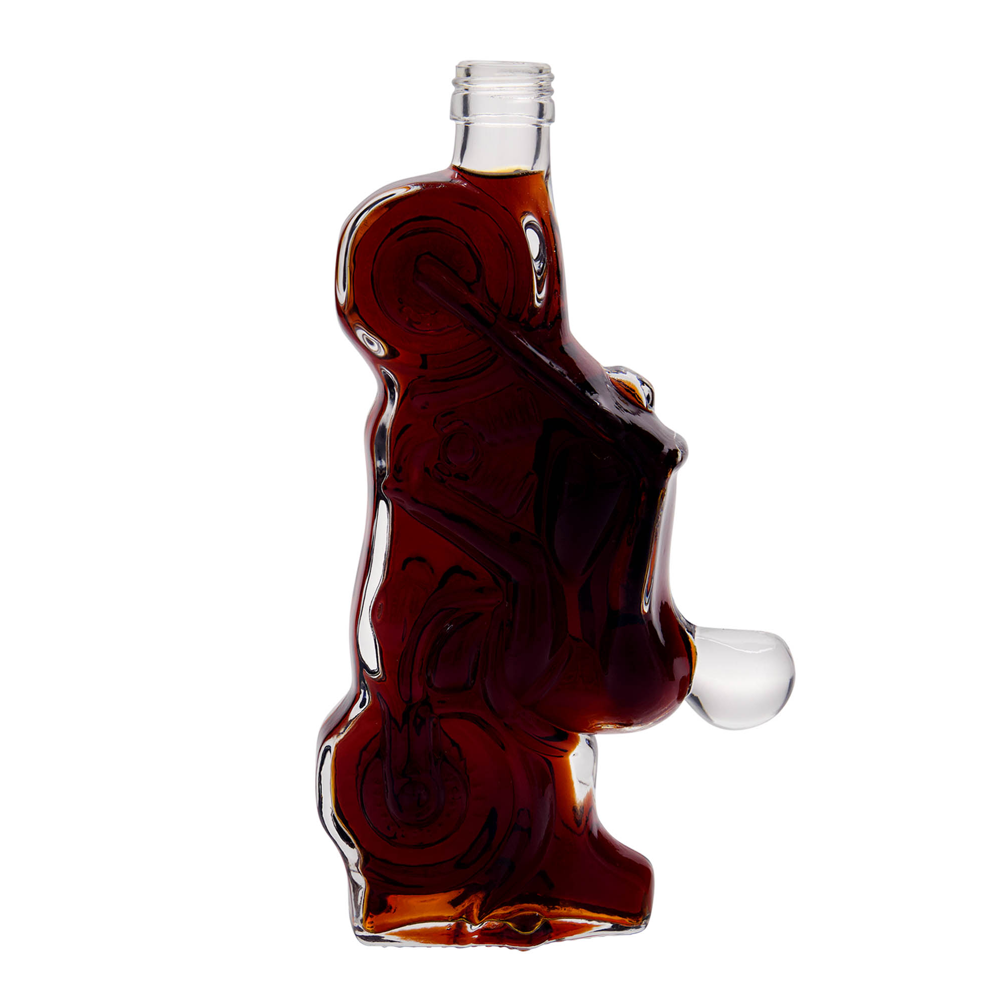 350 ml klaaspudel 'Mootorratas', suuosa: PP 28
