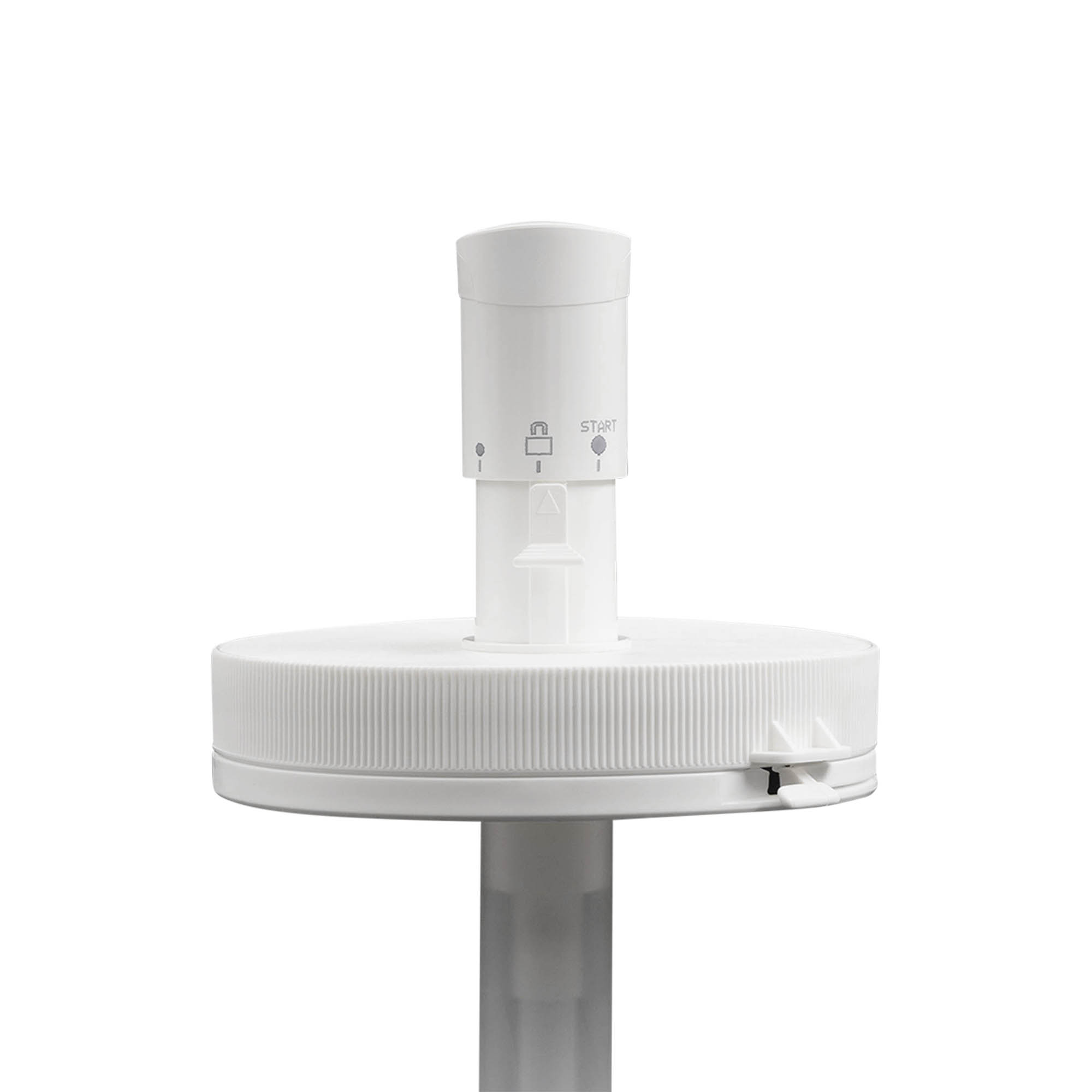 Doseerimispump 1.240 ml 'Securibox' jaoks, PE-plast, valge, korgi jaoks: keeratkork Doseerimispump 1.240 ml 'Securibox' jaoks, PE-plast, valge, korgi jaoks: keeratkork