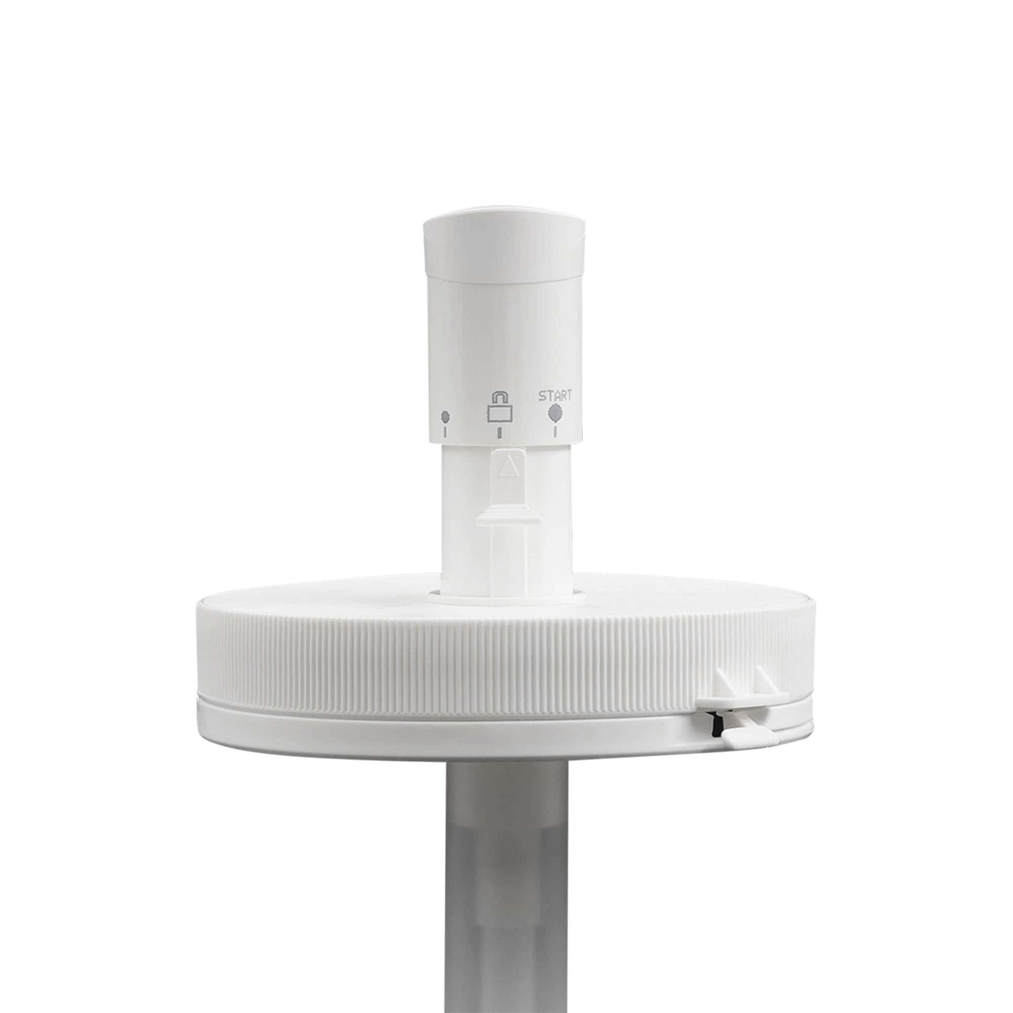 Doseerimispump 1.240 ml „Securibox“ jaoks, PE-plast, valge, sobib avale: keeratkork