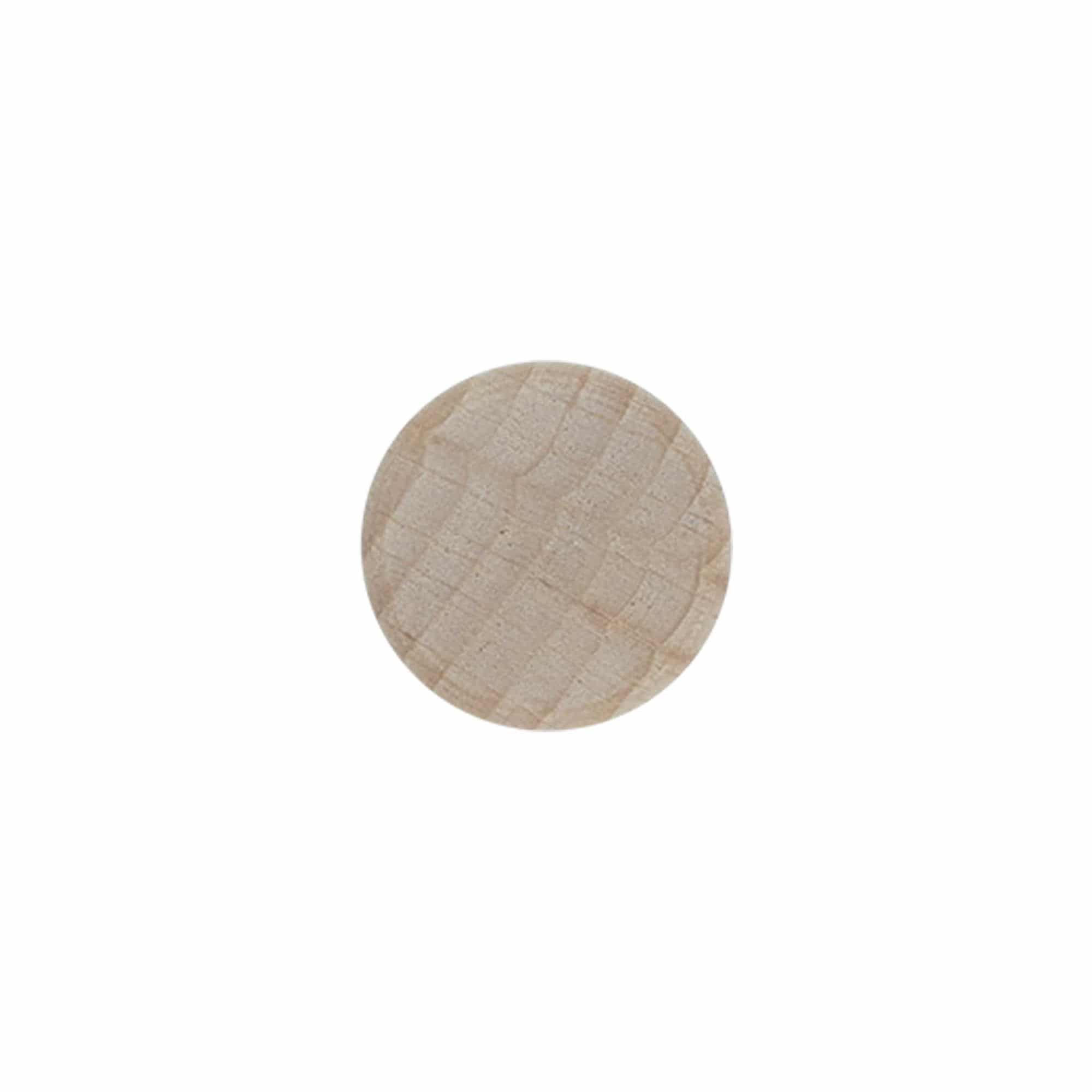 Käepideme kork 19 mm, puit/plastik, suudmele: kork