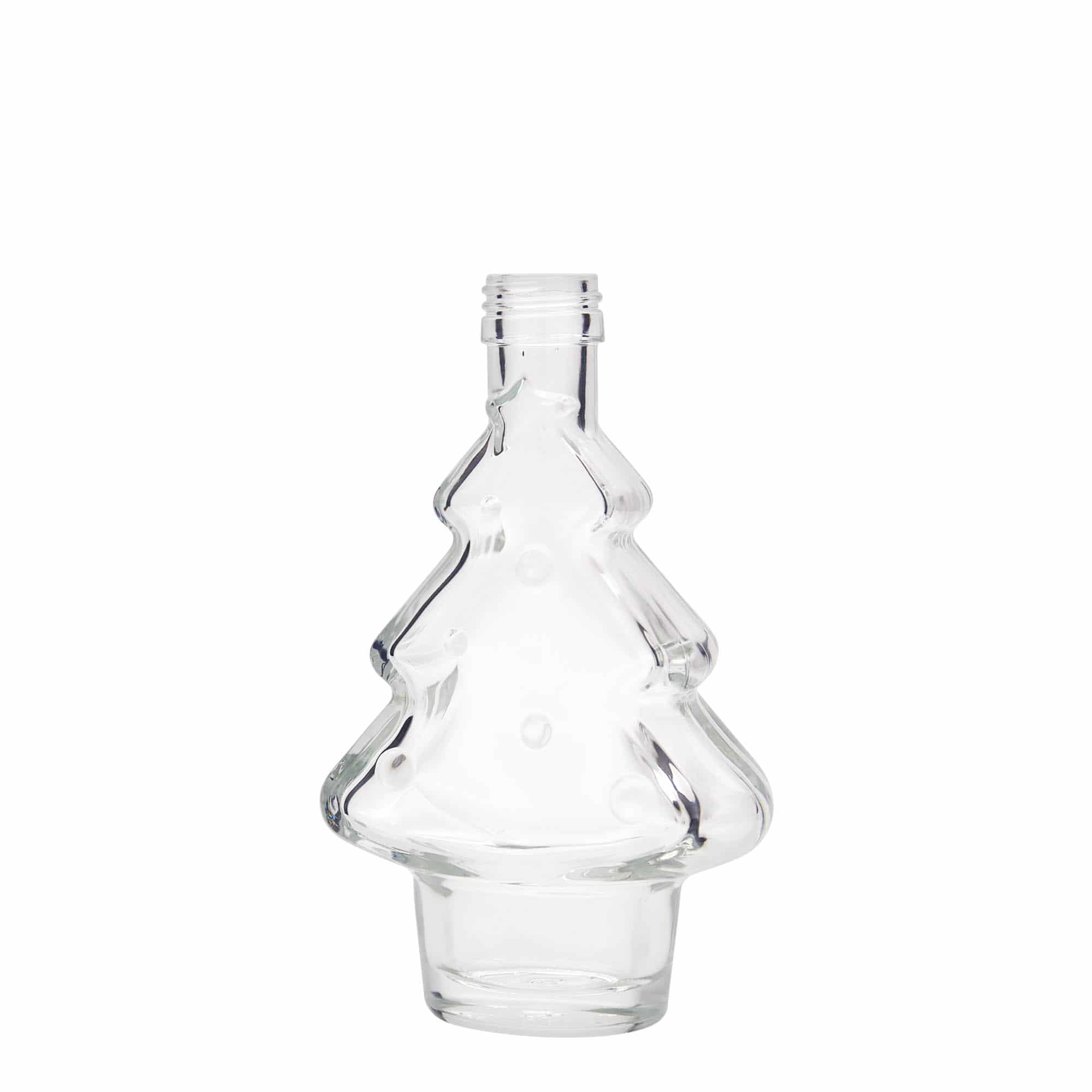 200 ml klaaspudel 'Kuusepuu', sulgur: PP 28