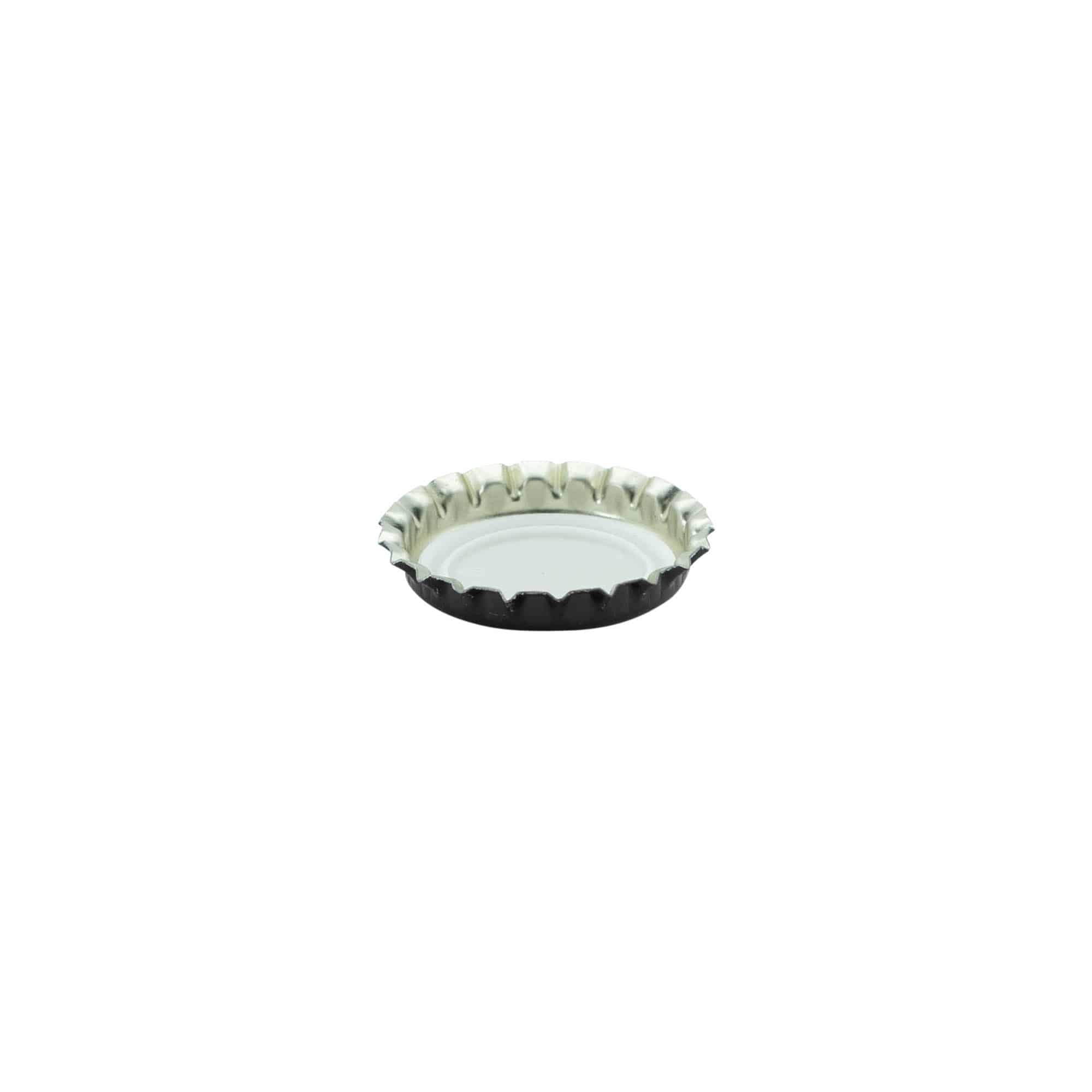 Kroonkork 26 mm, metall, must Kroonkork 26 mm, metall, must