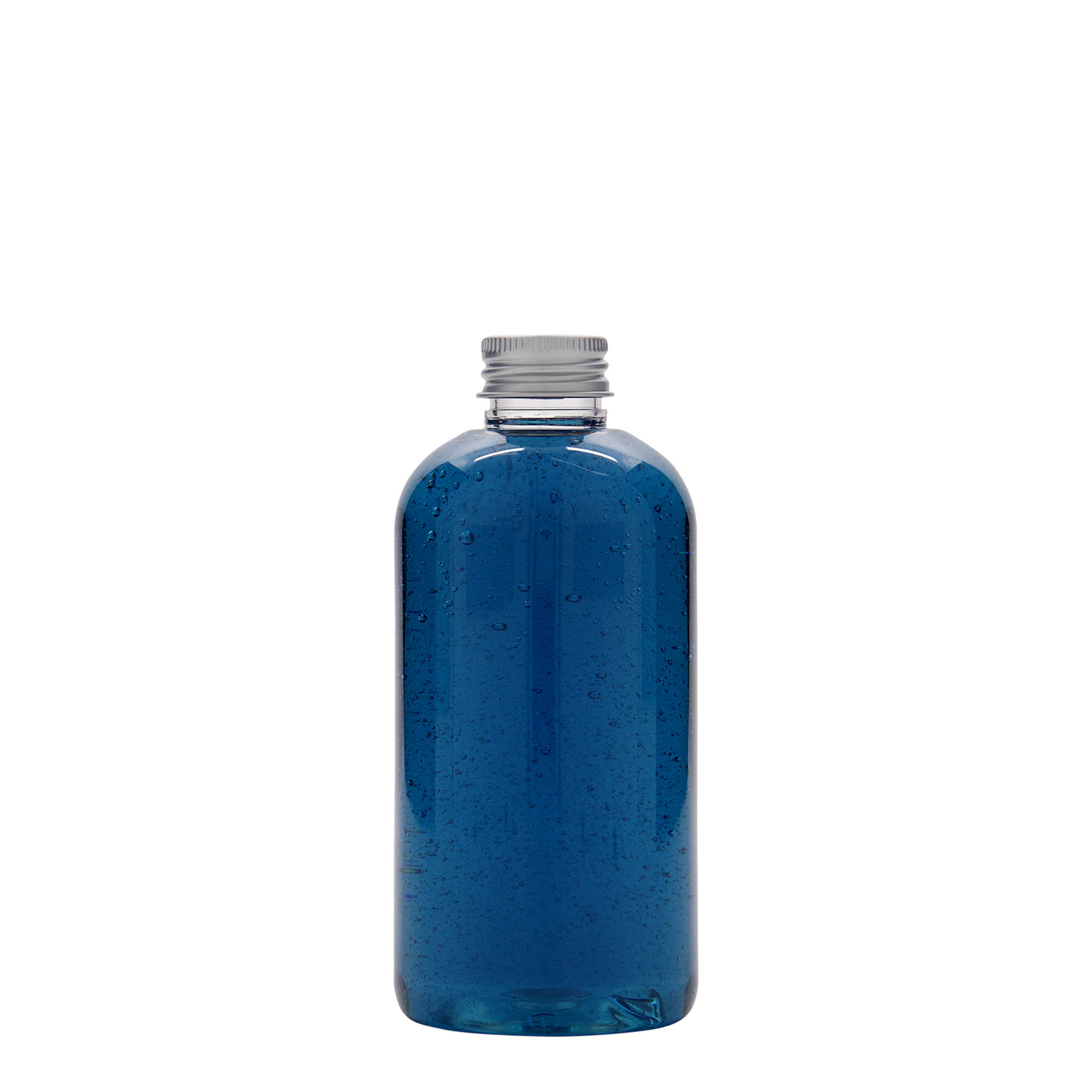 250 ml PET-pudel 'Boston', plast, kael: 24/410