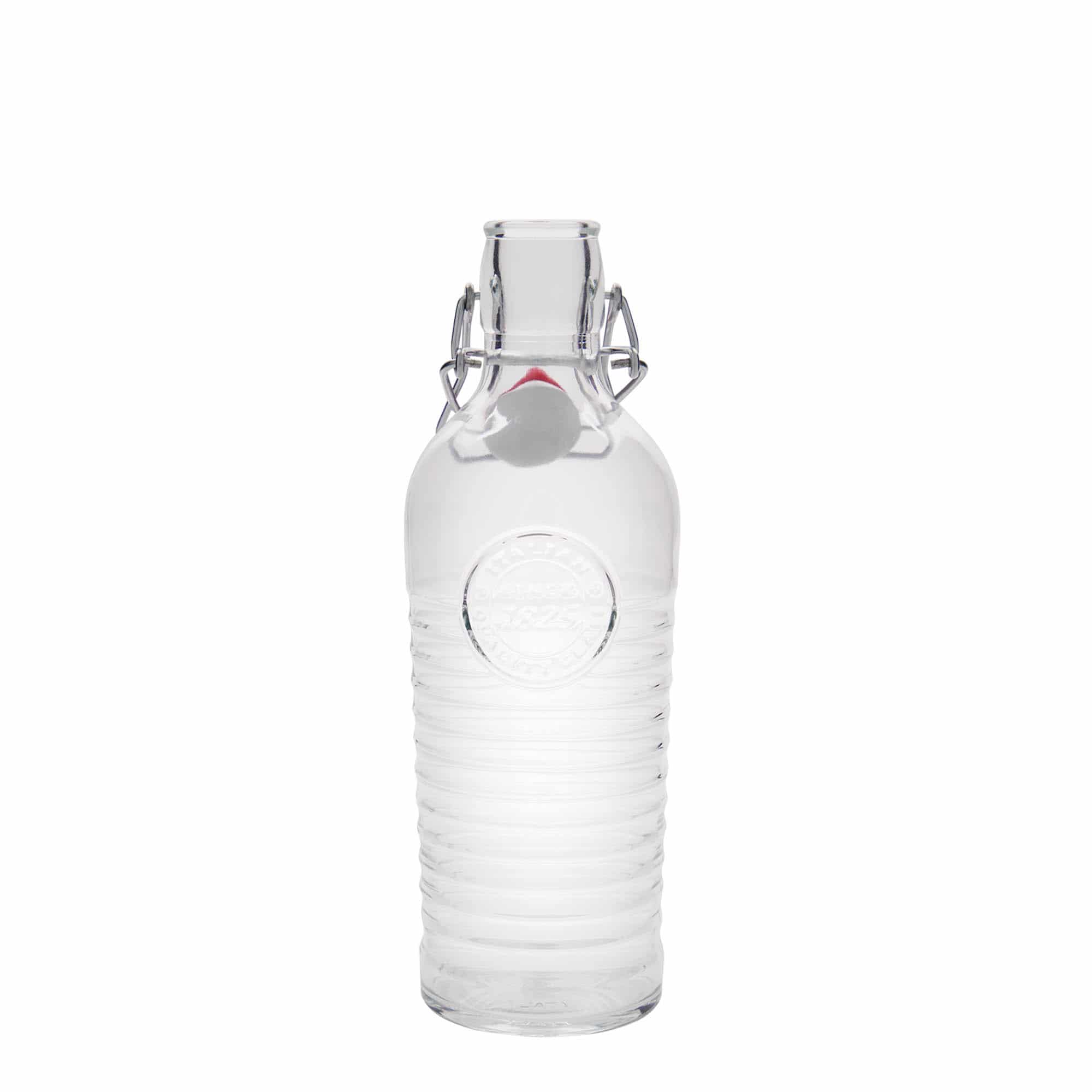 750 ml klaaspudel 'Officina 1825', sulgur: traatkork