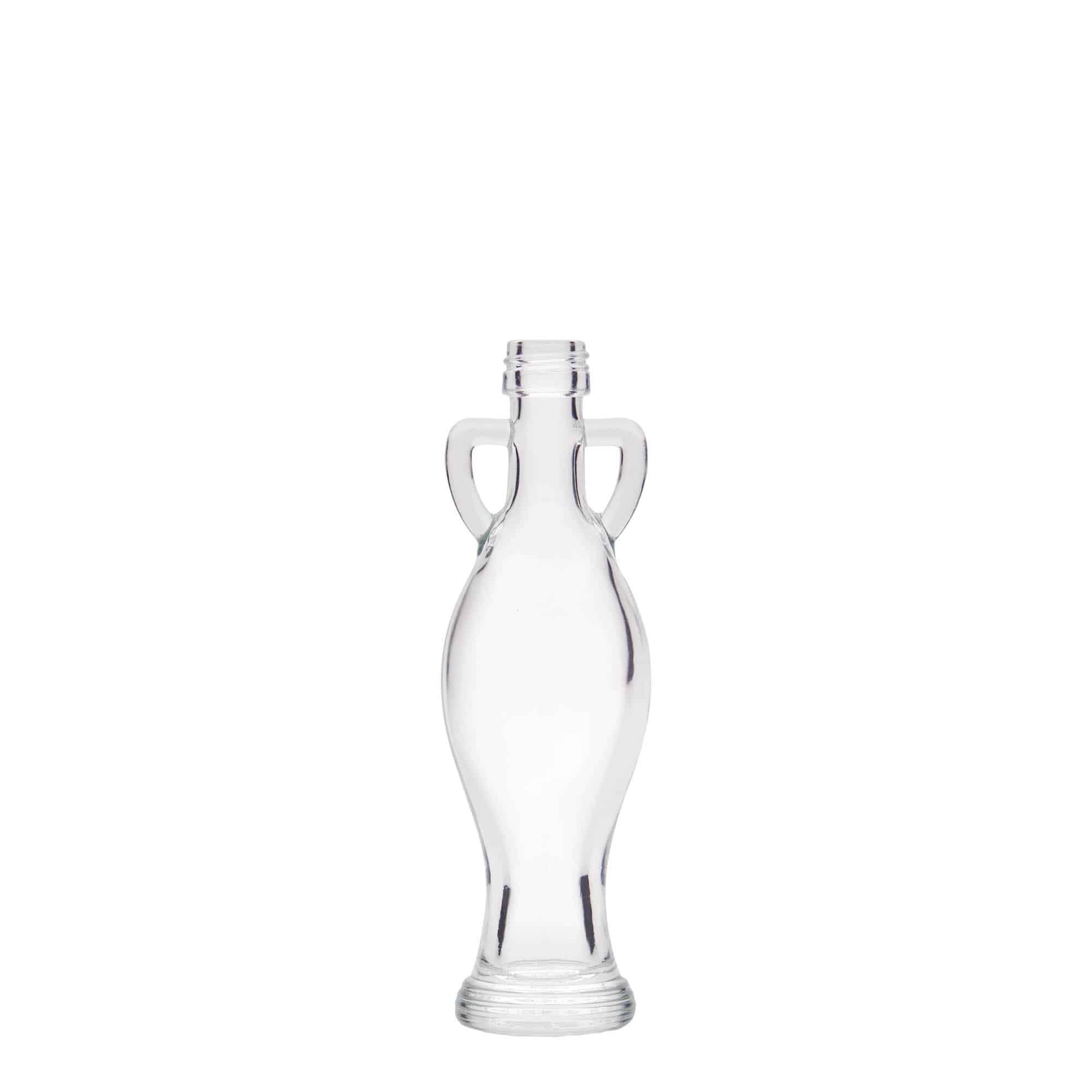 40 ml klaaspudel 'Amfora', sulgur: PP 18