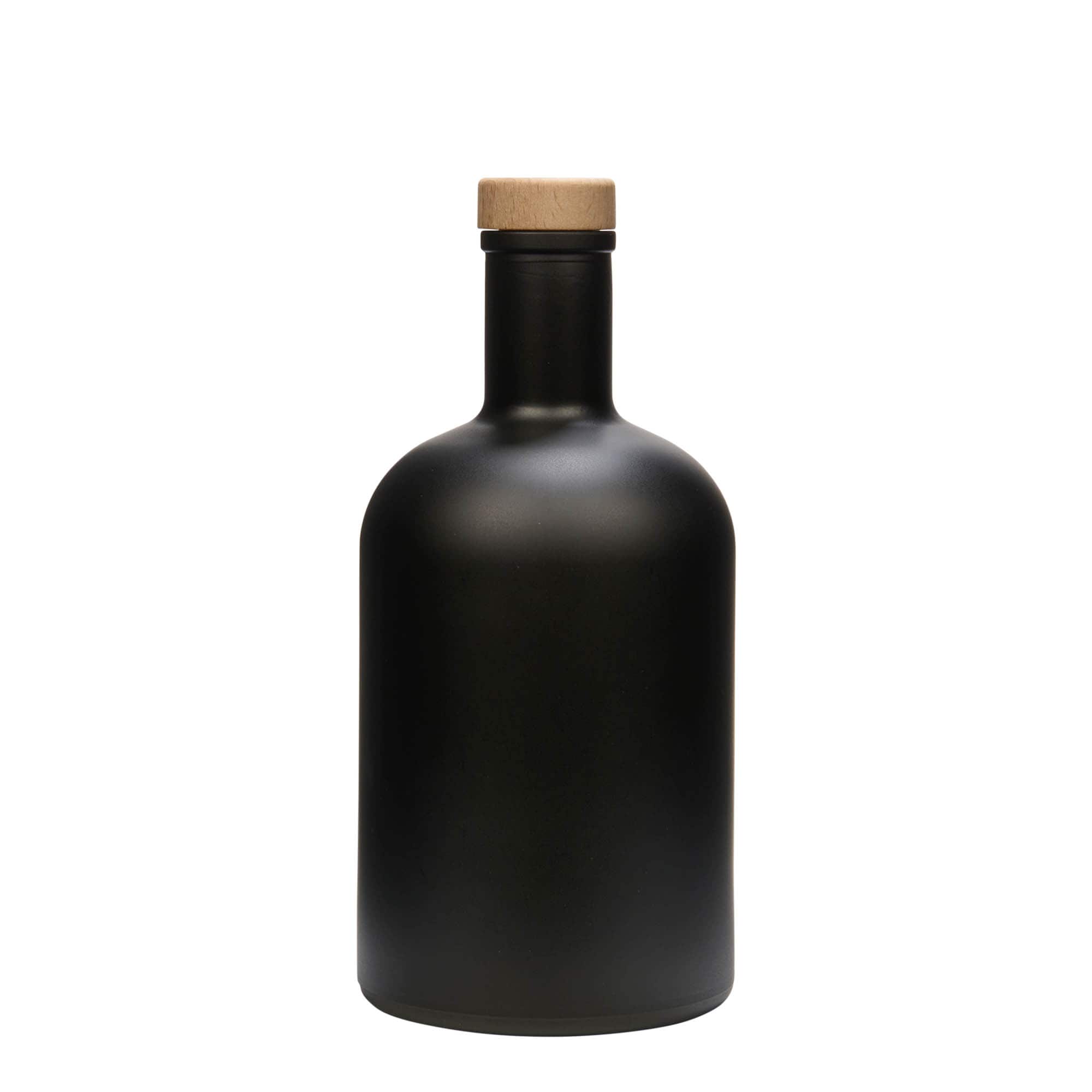 700 ml klaaspudel „Gerardino“, must, avale: kork