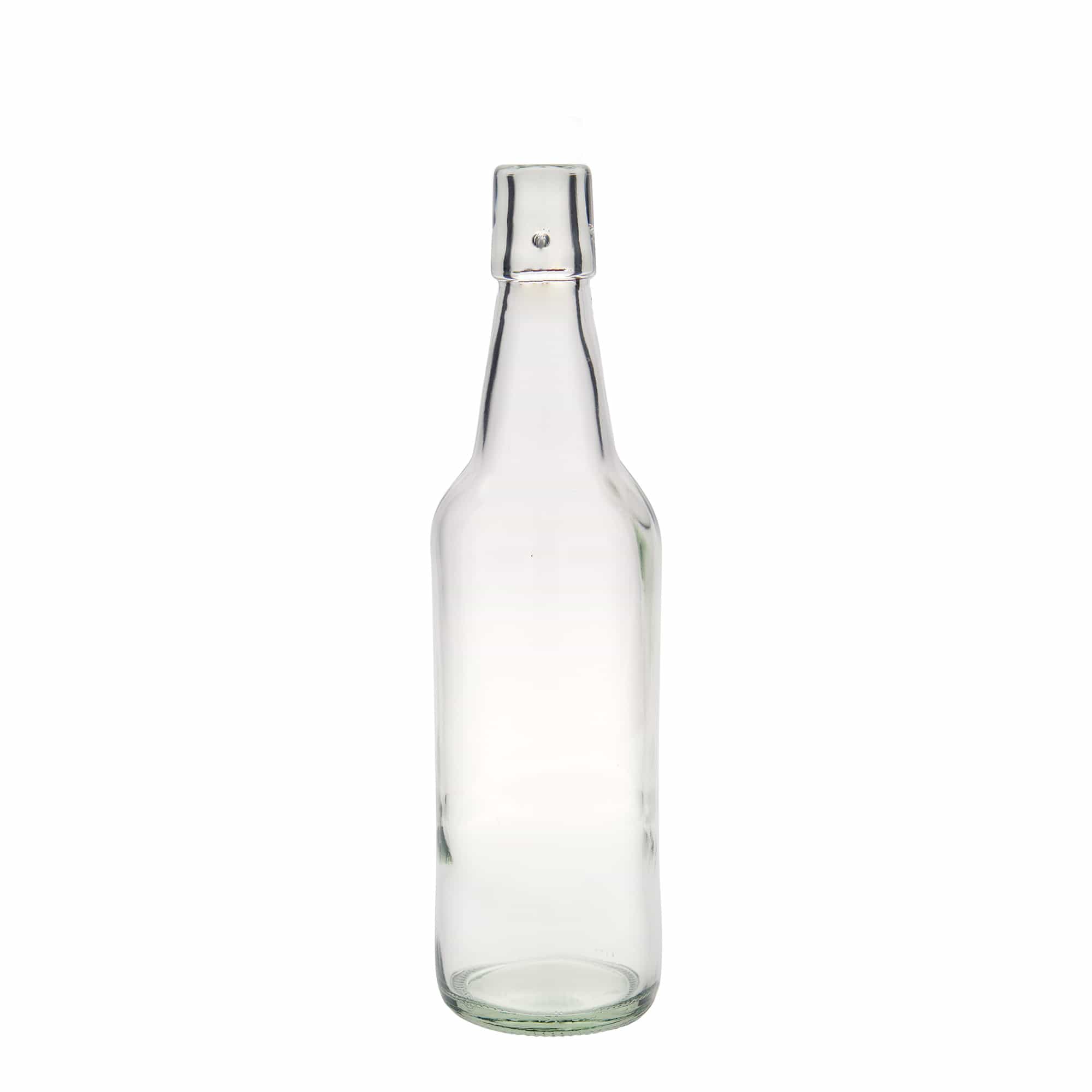 500 ml õllepudel, klaas, suuava: kinnitusklamber