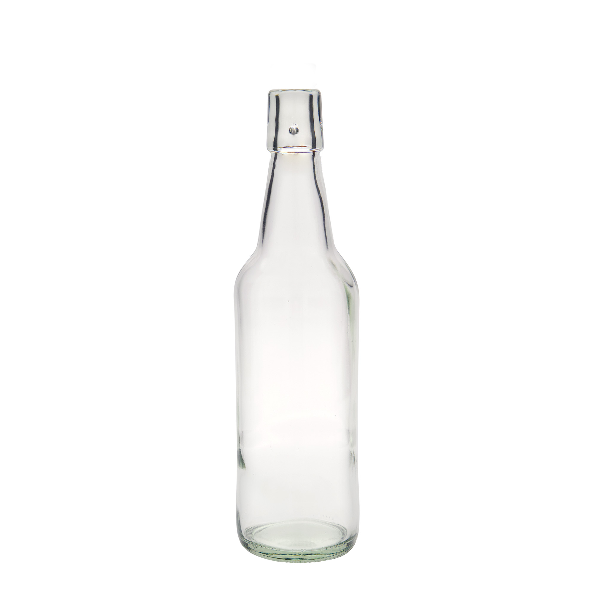500 ml õllepudel, klaas, avale: kinnitusklamber