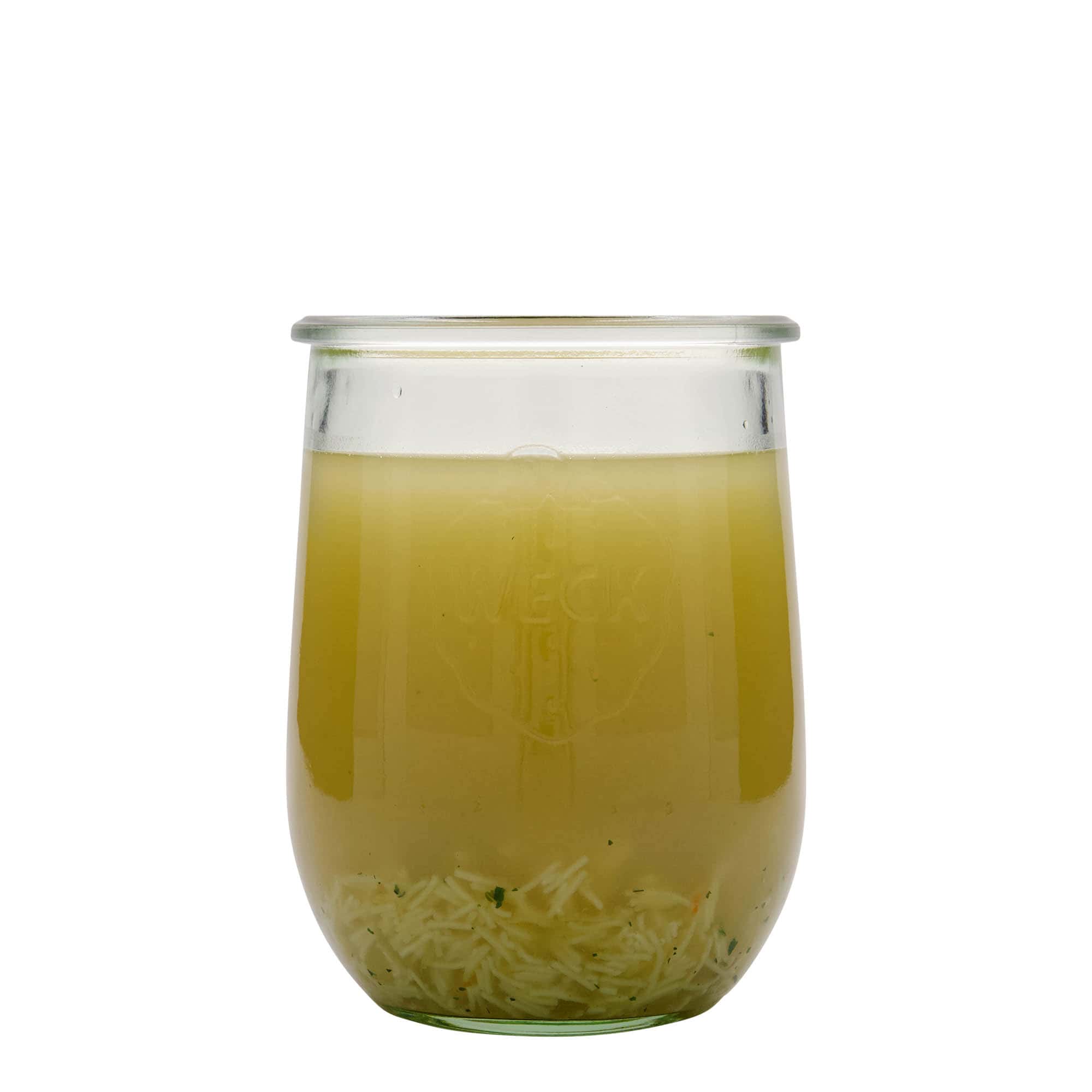 1050 ml WECKi tulbikujuline purk, sulgur: ümar serv