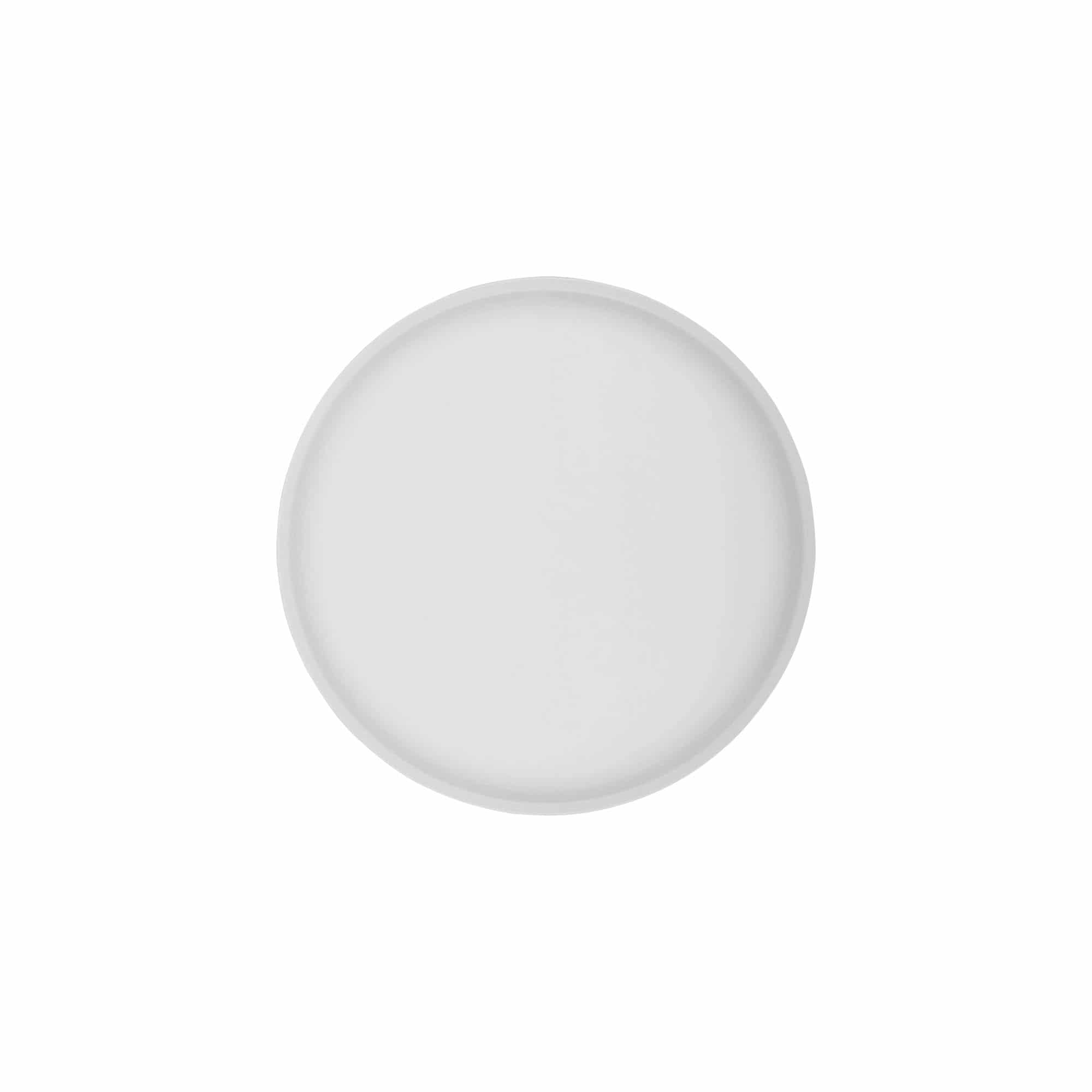 Keeratav kork 'Clear/Platin Edition', PP-plast, valge, sulguri tüüp: 70/2P