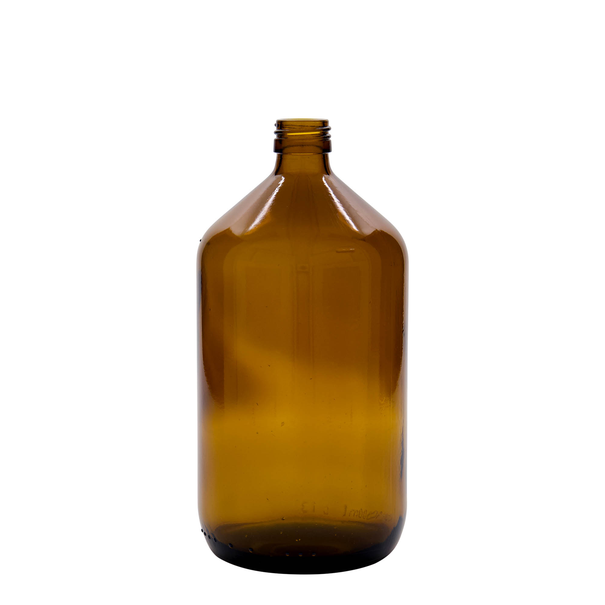 1.000 ml meditsiinipudel, pruun, klaas, suuava: PP 28 1.000 ml meditsiinipudel, pruun, klaas, suuava: PP 28
