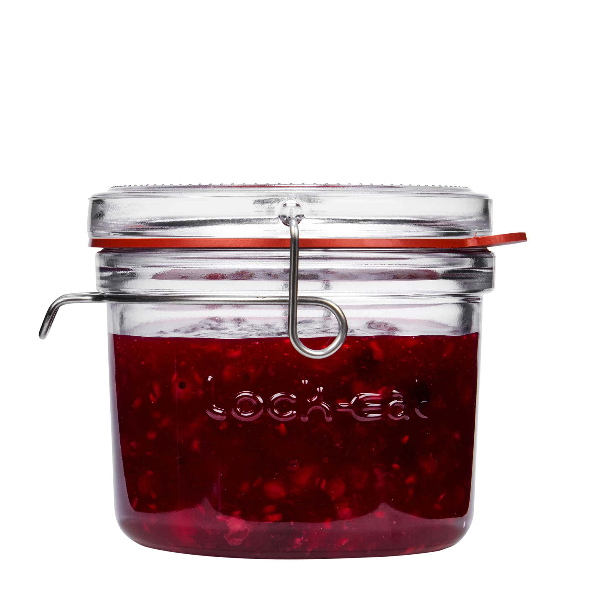 500 ml traadist klambriga klaaspurk „Lock-Eat“, avale: traadist klambrilukk