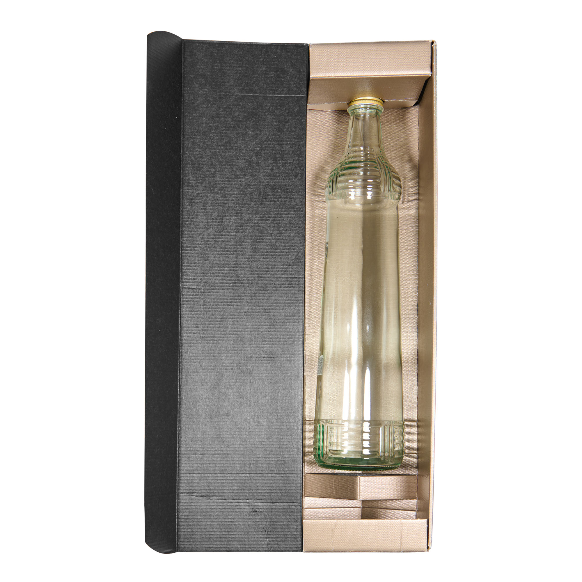 Kingitusekarp 'Metallic', ristkülikukujuline, papp, šampanja Kingitusekarp 'Metallic', ristkülikukujuline, papp, šampanja