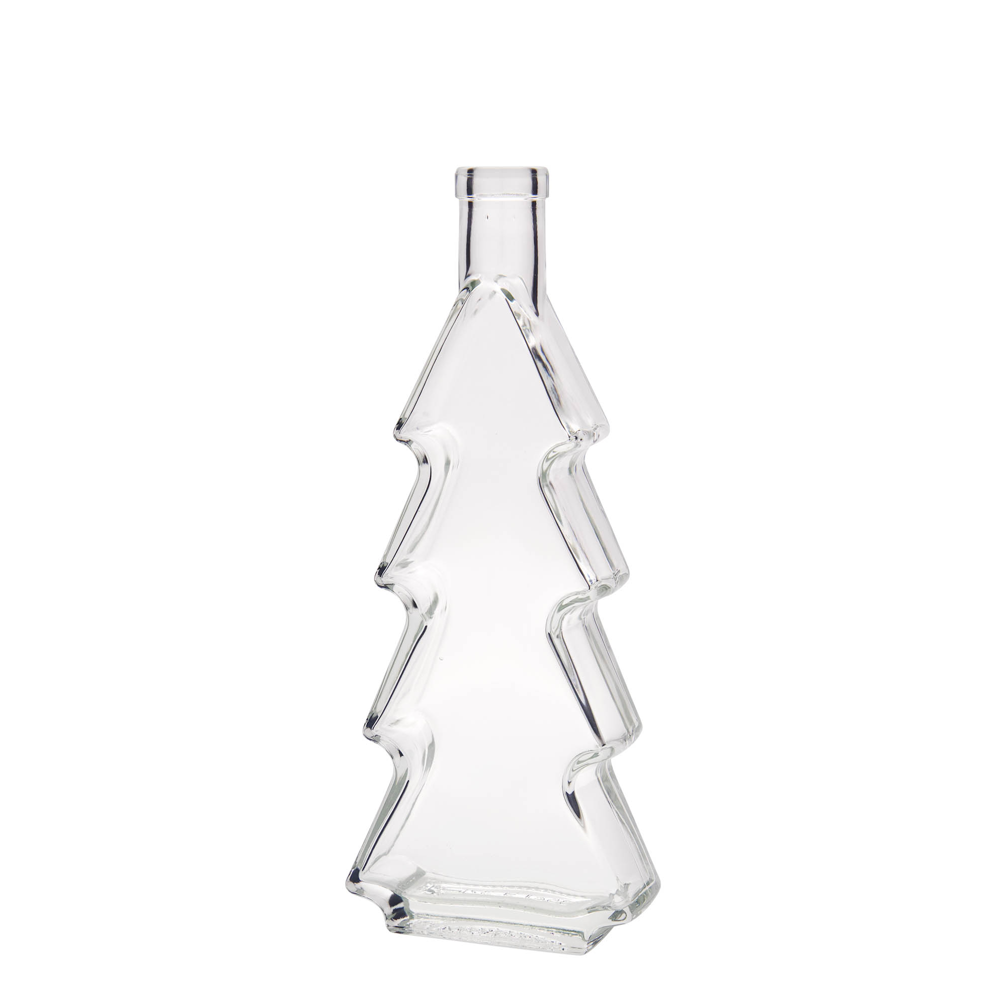 350 ml klaaspudel 'Kuusepuu', ava: kork