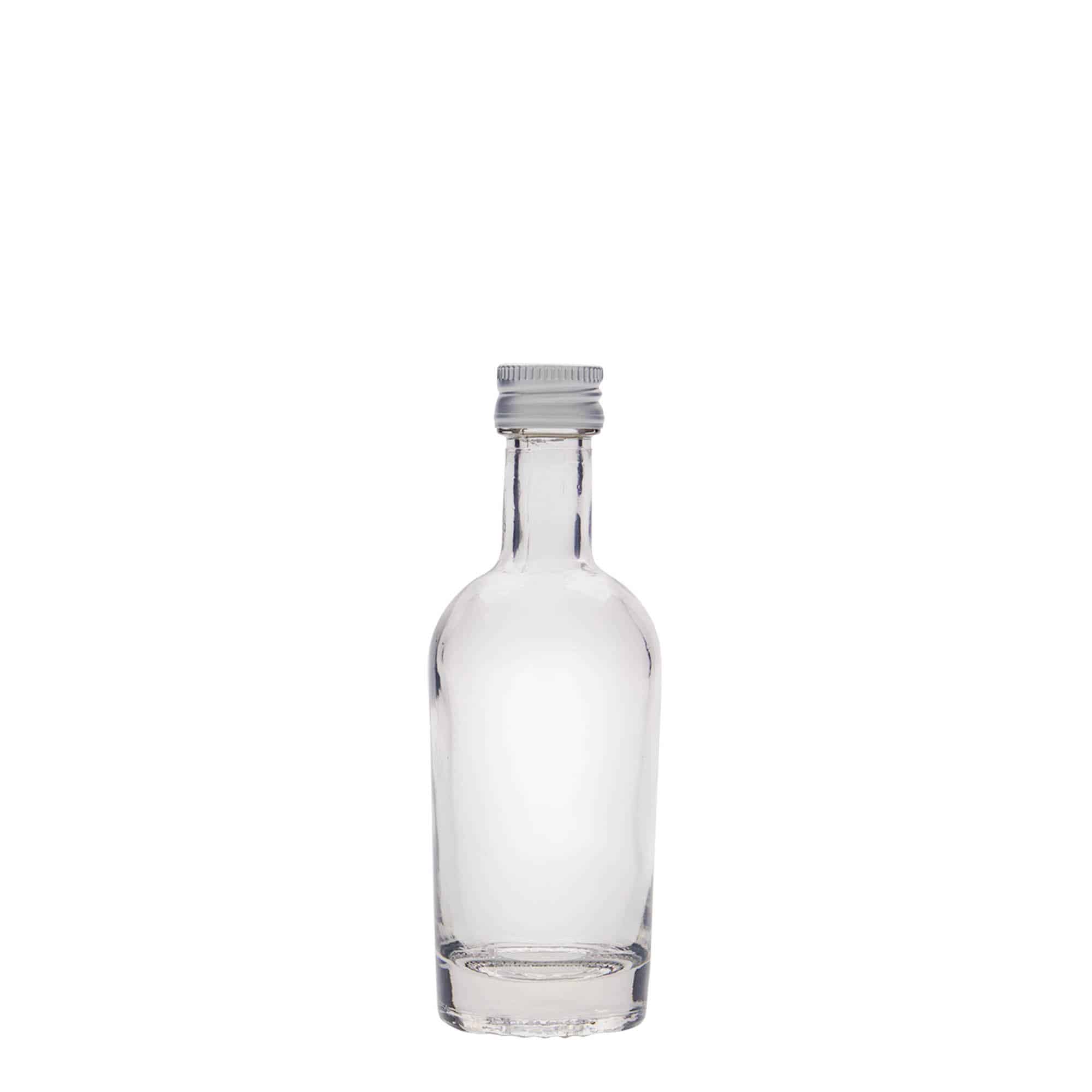 50 ml klaaspudel 'Pepe', sulgur: PP 18