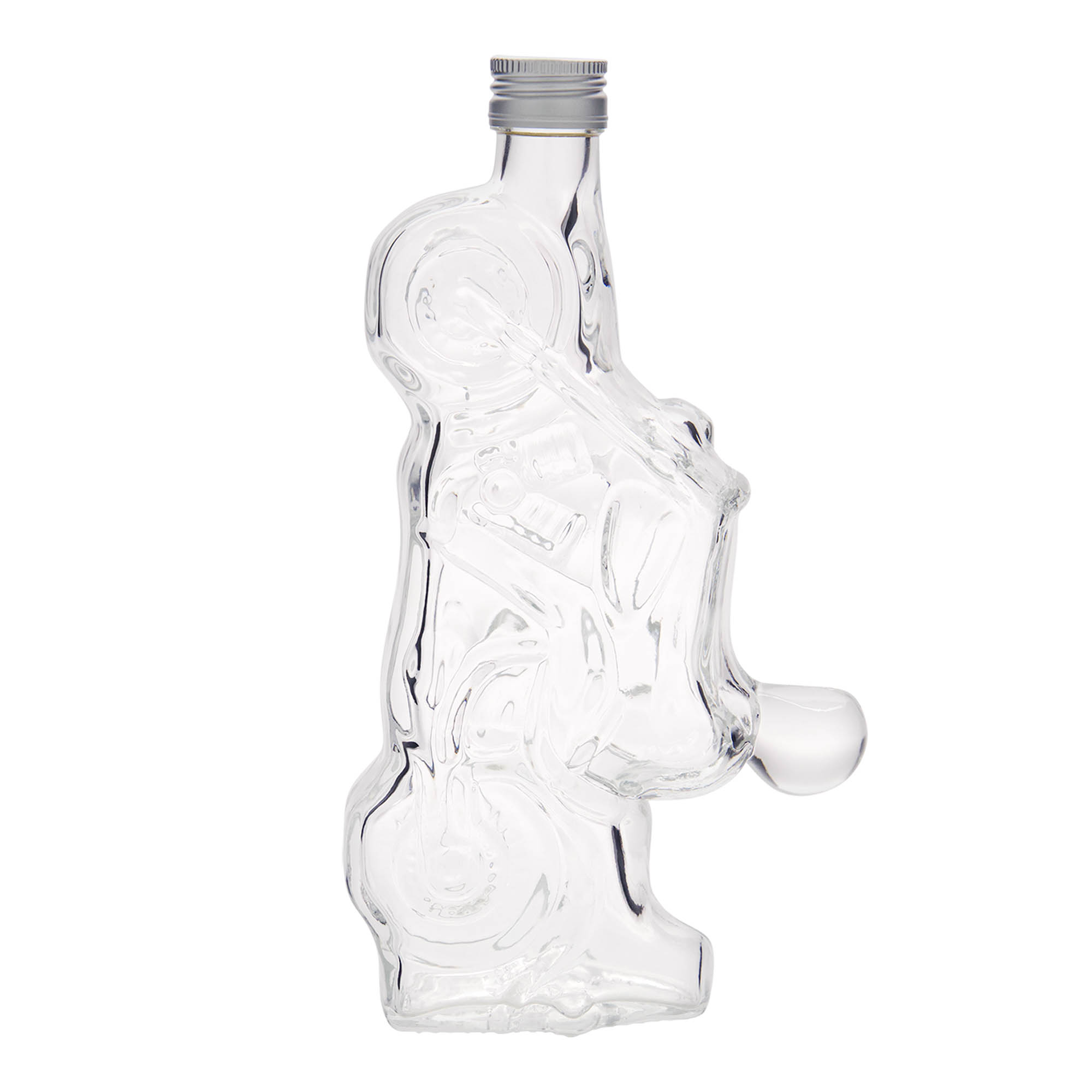 350 ml klaaspudel 'Mootorratas', suuosa: PP 28