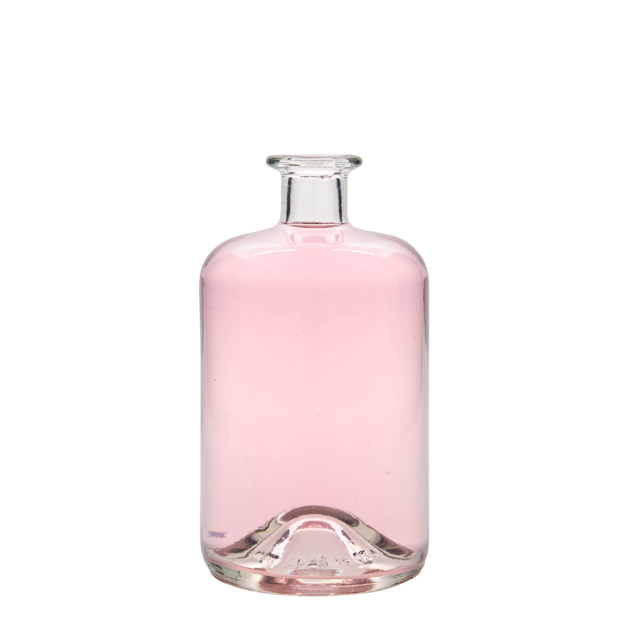 700 ml klaaspudel apteekrile, avale: kork