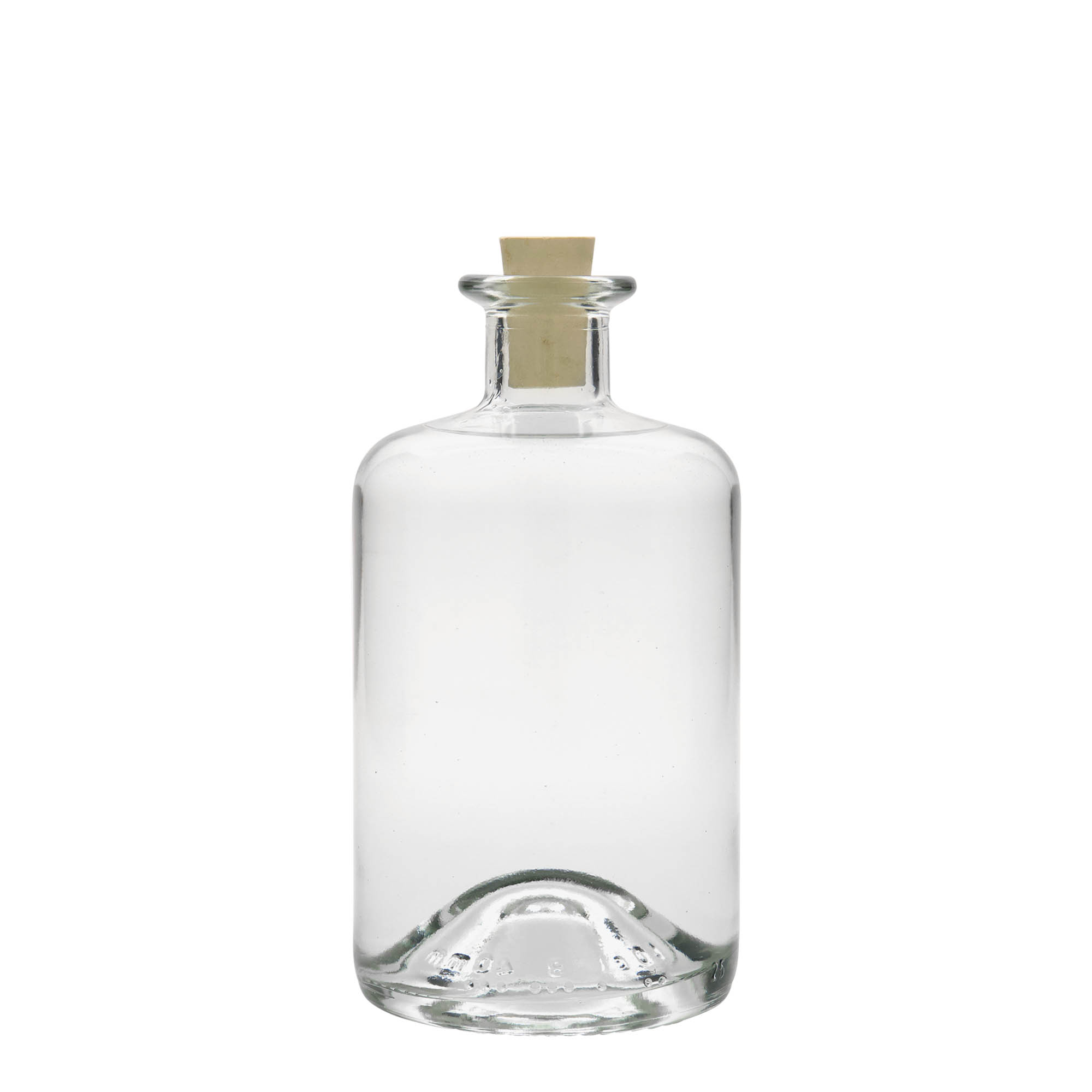 500 ml apteegipudeliklaas, suuava: kork