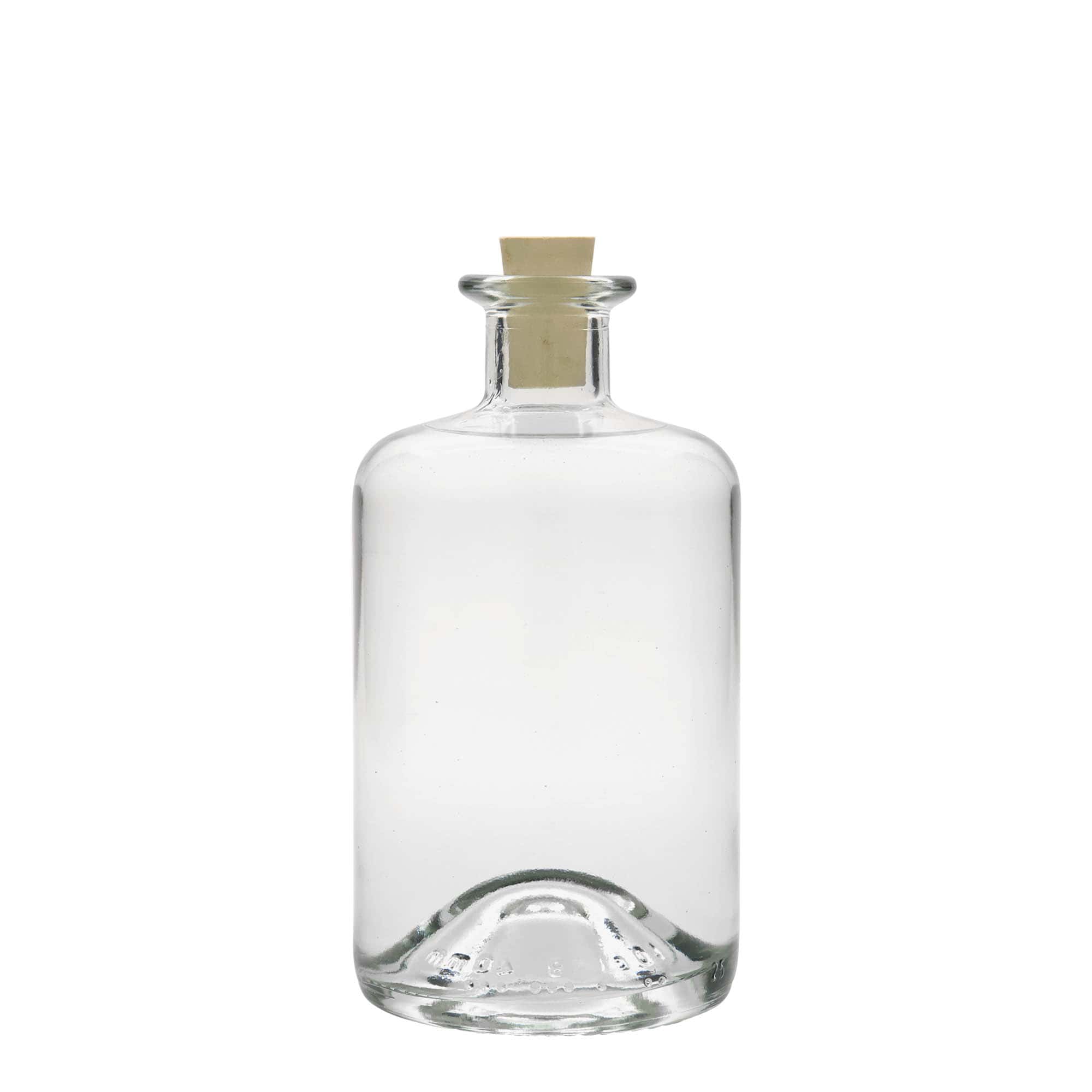500 ml apteegipudeliklaas, avale: kork