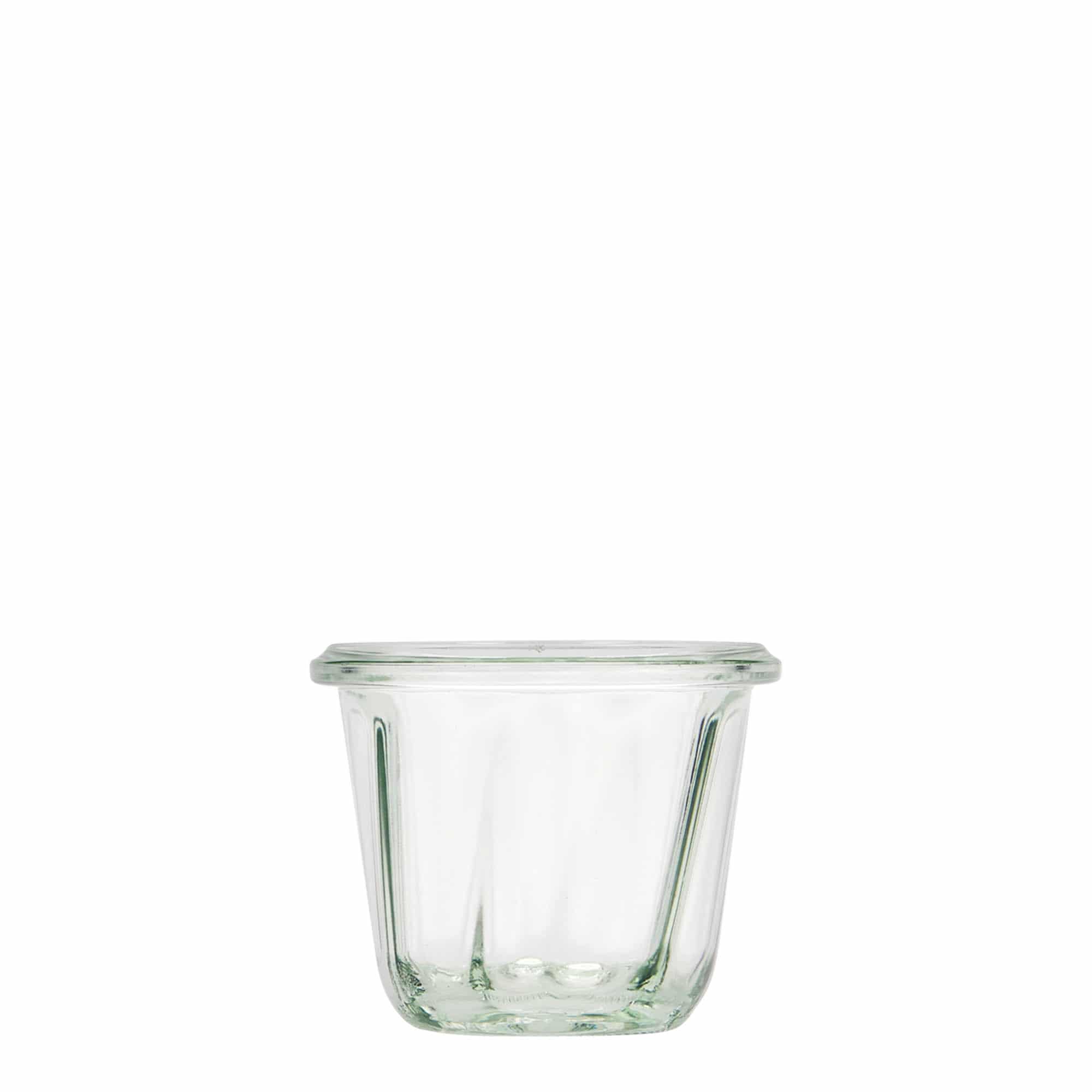 80 ml WECK-kõrge koogipurk, avale: ümar serv