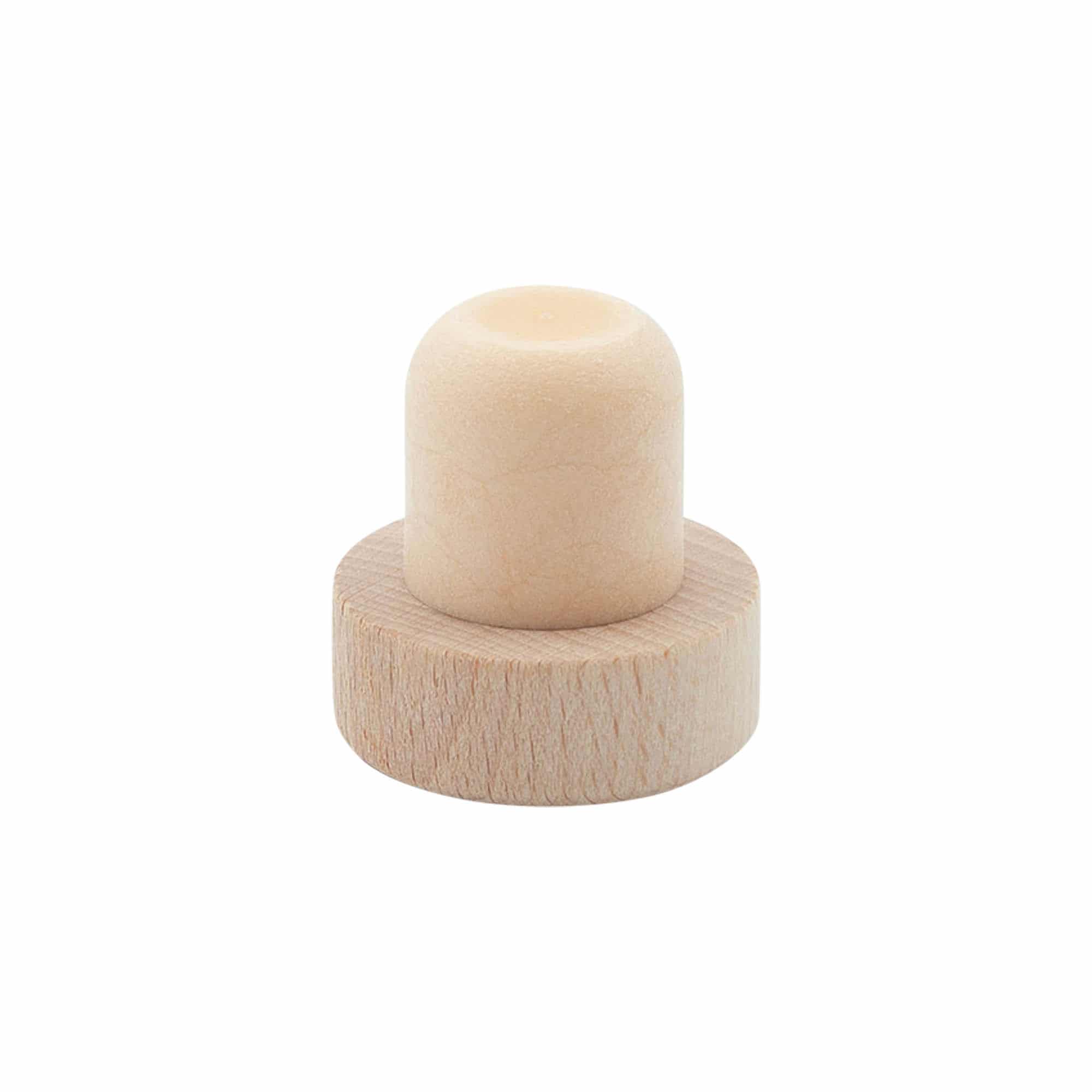 Käepidemekorgid 21,5 mm, puit/plast, suudmele: kork