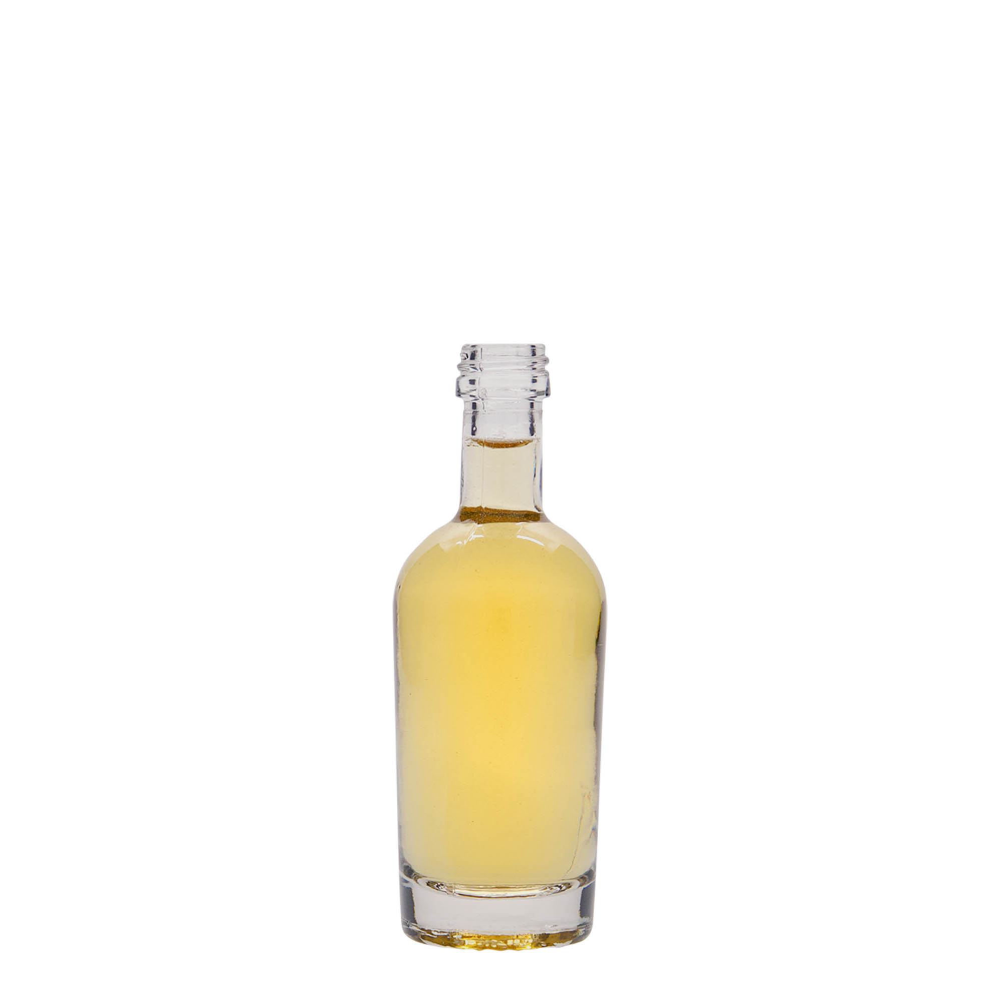 50 ml klaaspudel 'Pepe', suu: PP 18 50 ml klaaspudel 'Pepe', suu: PP 18