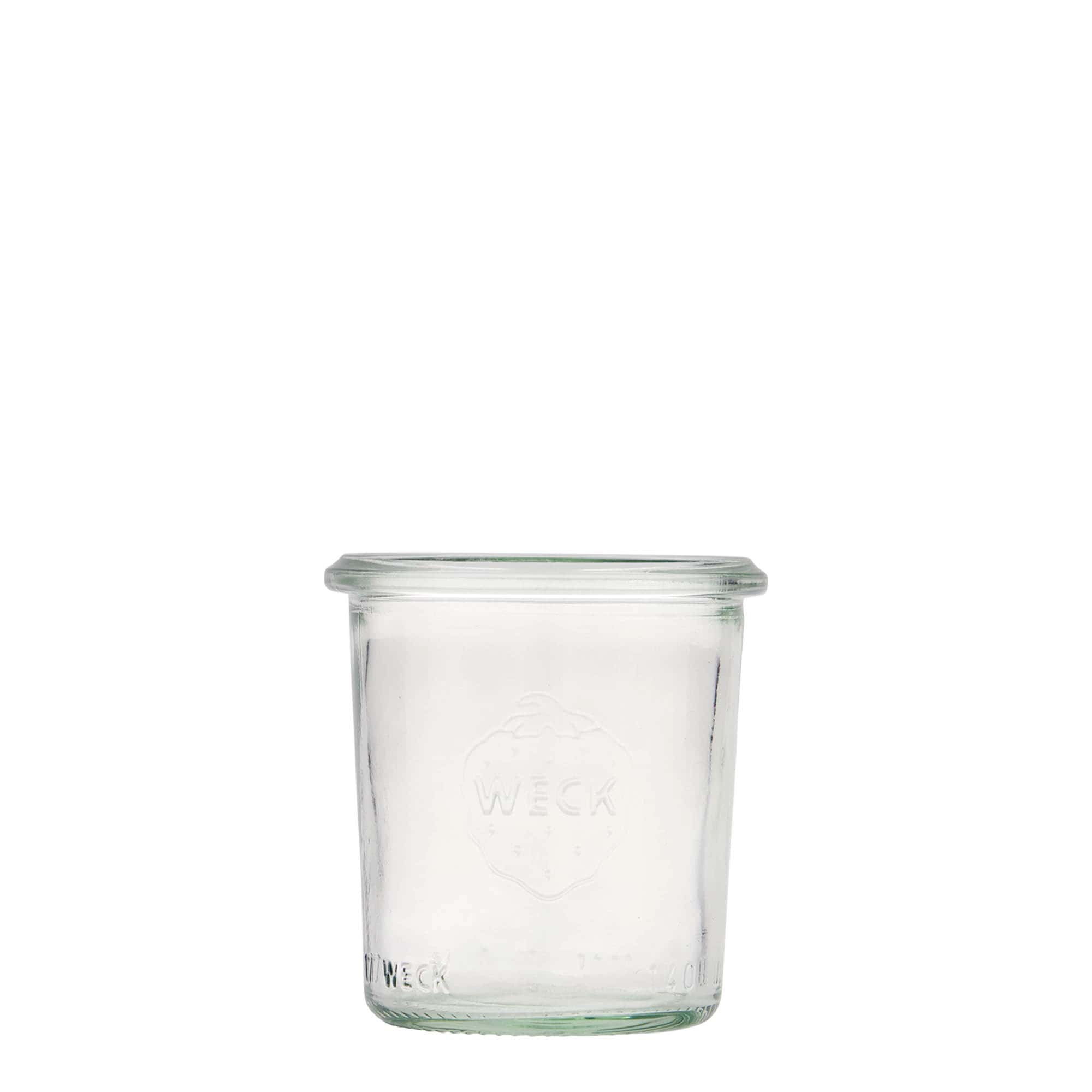 140 ml WECK-klaaspurk, suuava: ümaräär