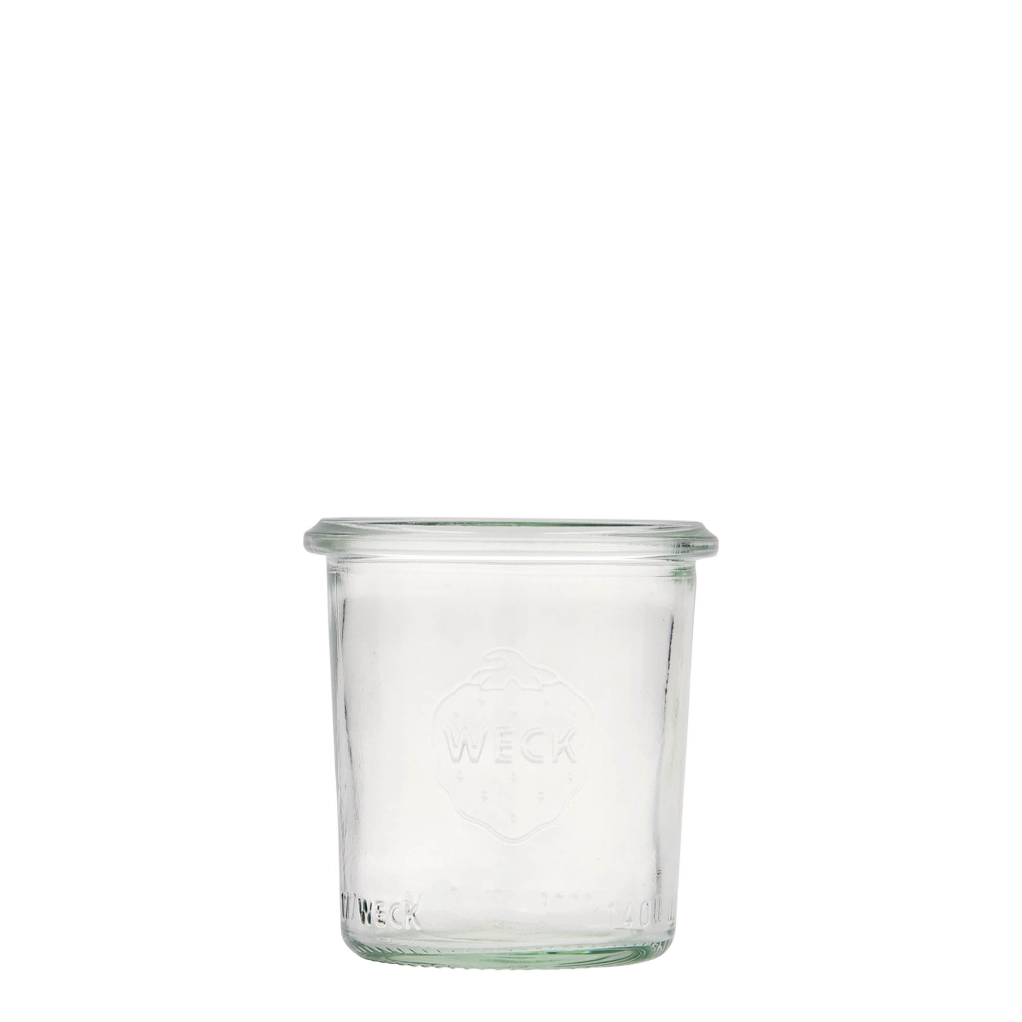 140 ml WECK-klaaspurk, avale: ümaräär