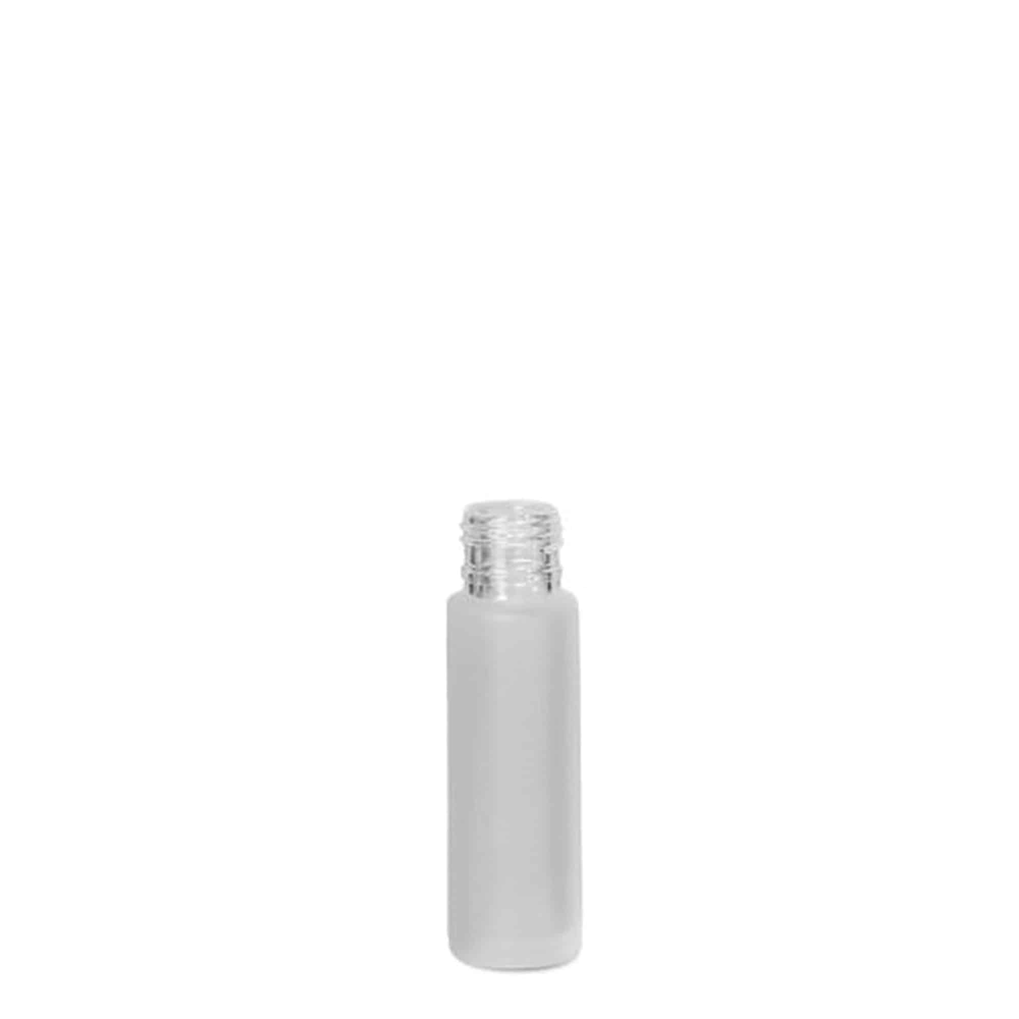 10 ml rullpudel, klaas, jäätunud, suu: keeratava korgiga 10 ml rullpudel, klaas, jäätunud, suu: keeratava korgiga