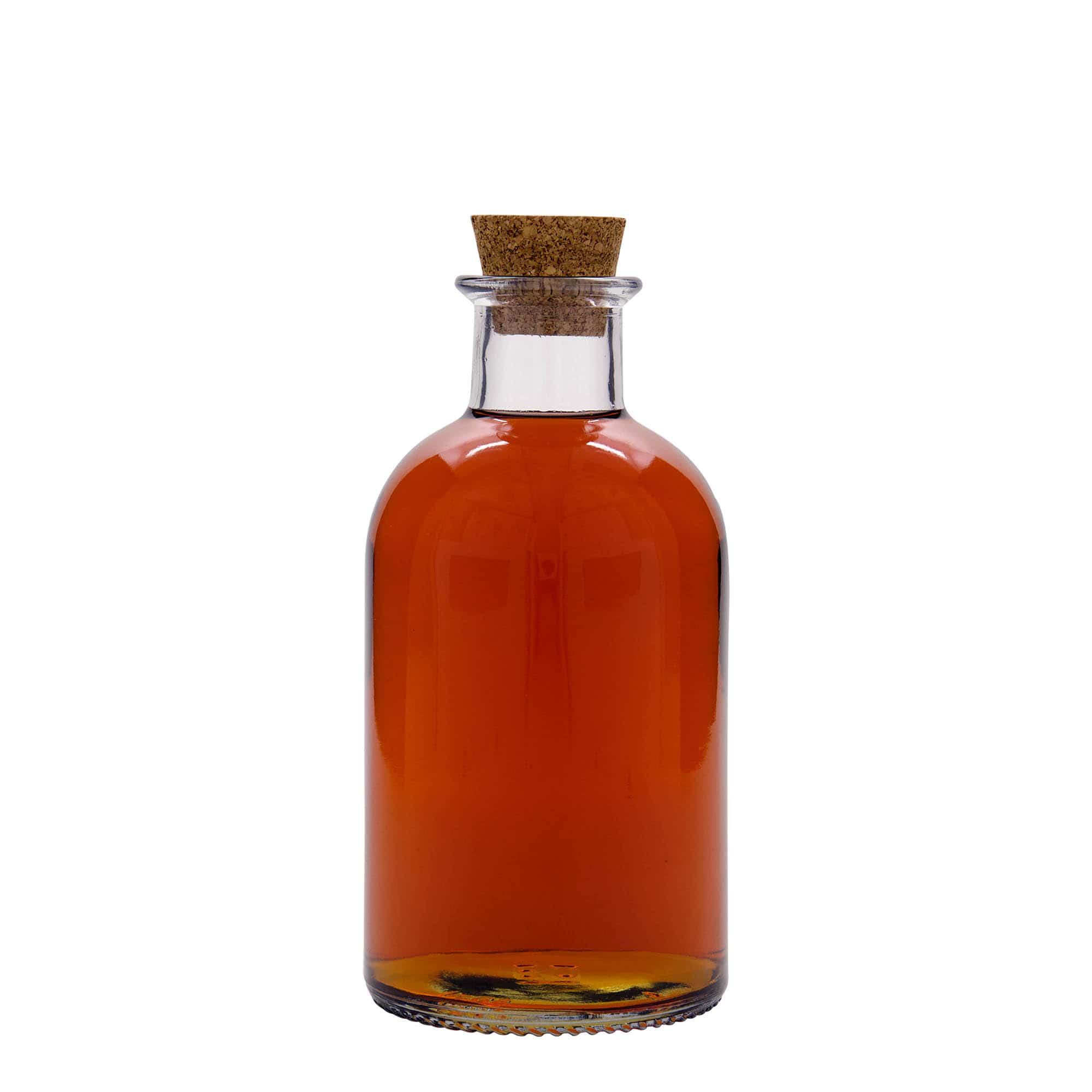 500 ml klaasist apteegipudel 'Italia', sulgur: kork
