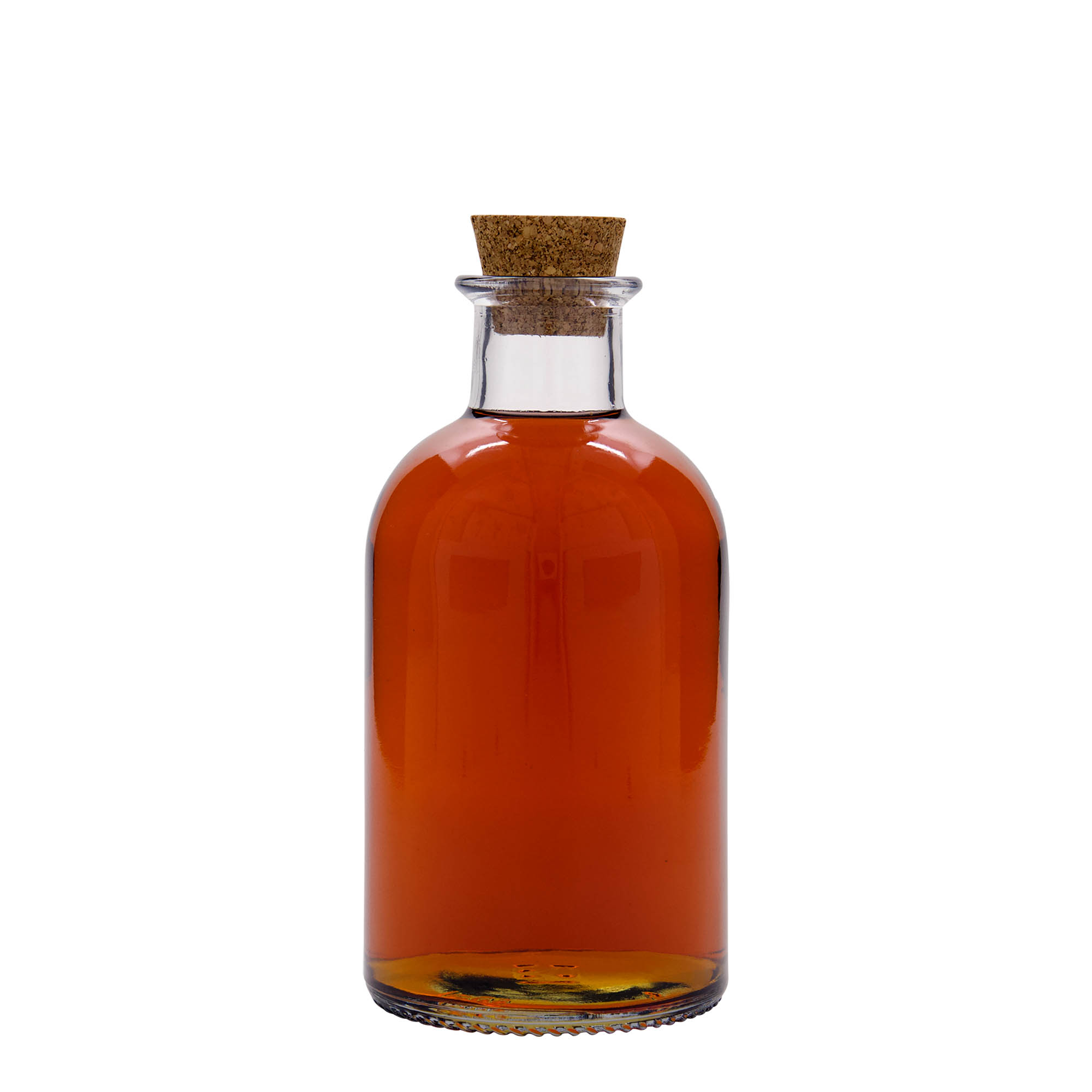 500 ml klaaspudel apteekrile 'Italia', suu: kork
