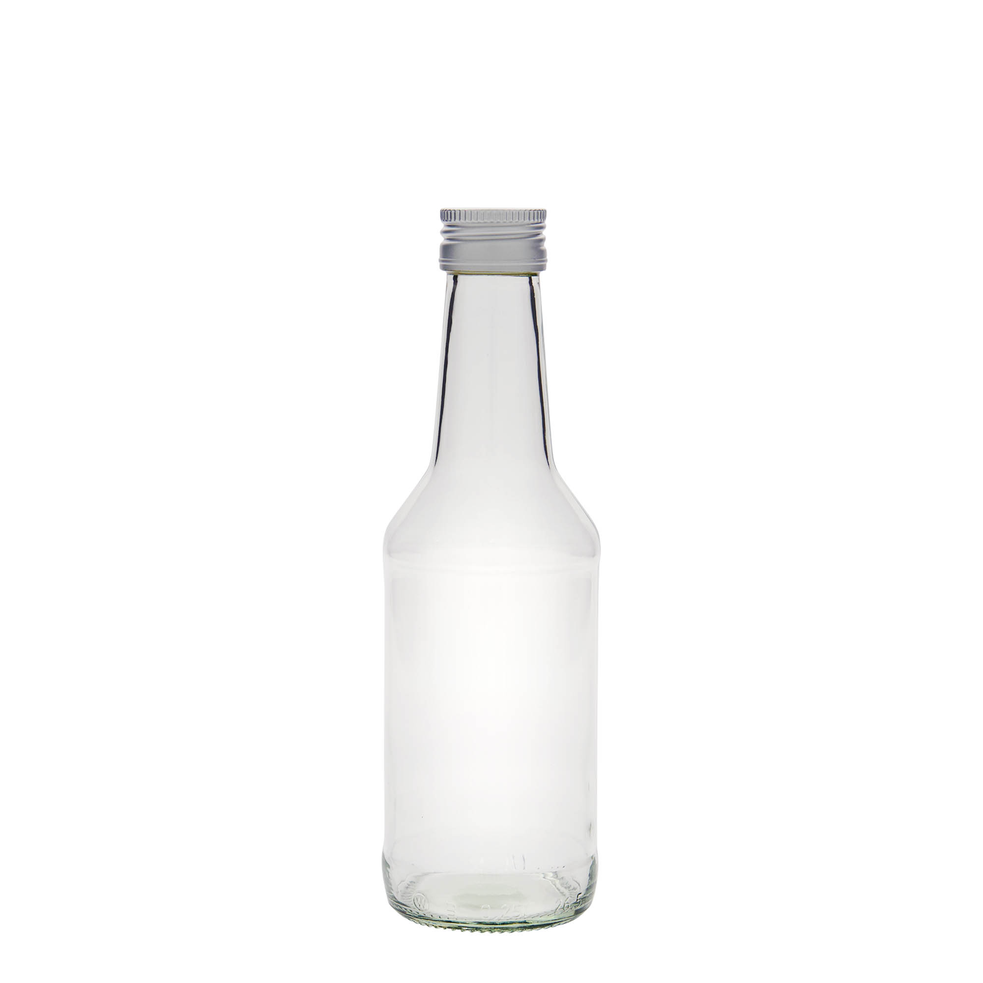 250 ml klaaspudel 'Nils', suuava: PP 28