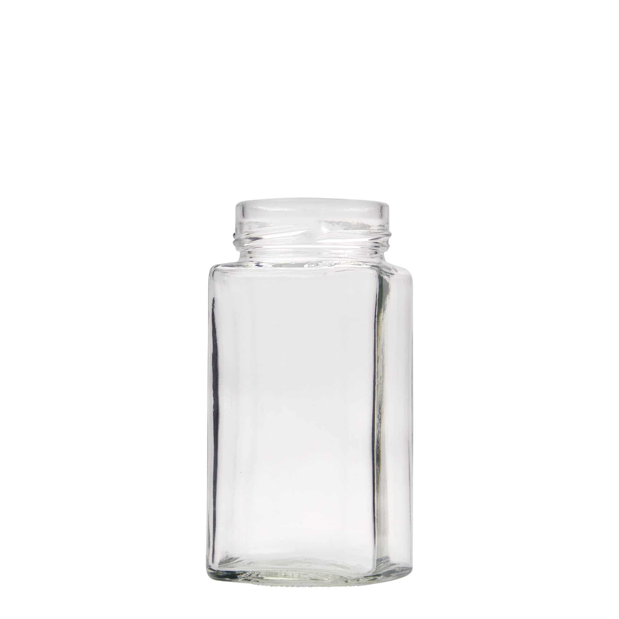 314 ml neljakandiline purk 'Funny', sulgur: deep-twist-off (DTO 58)
