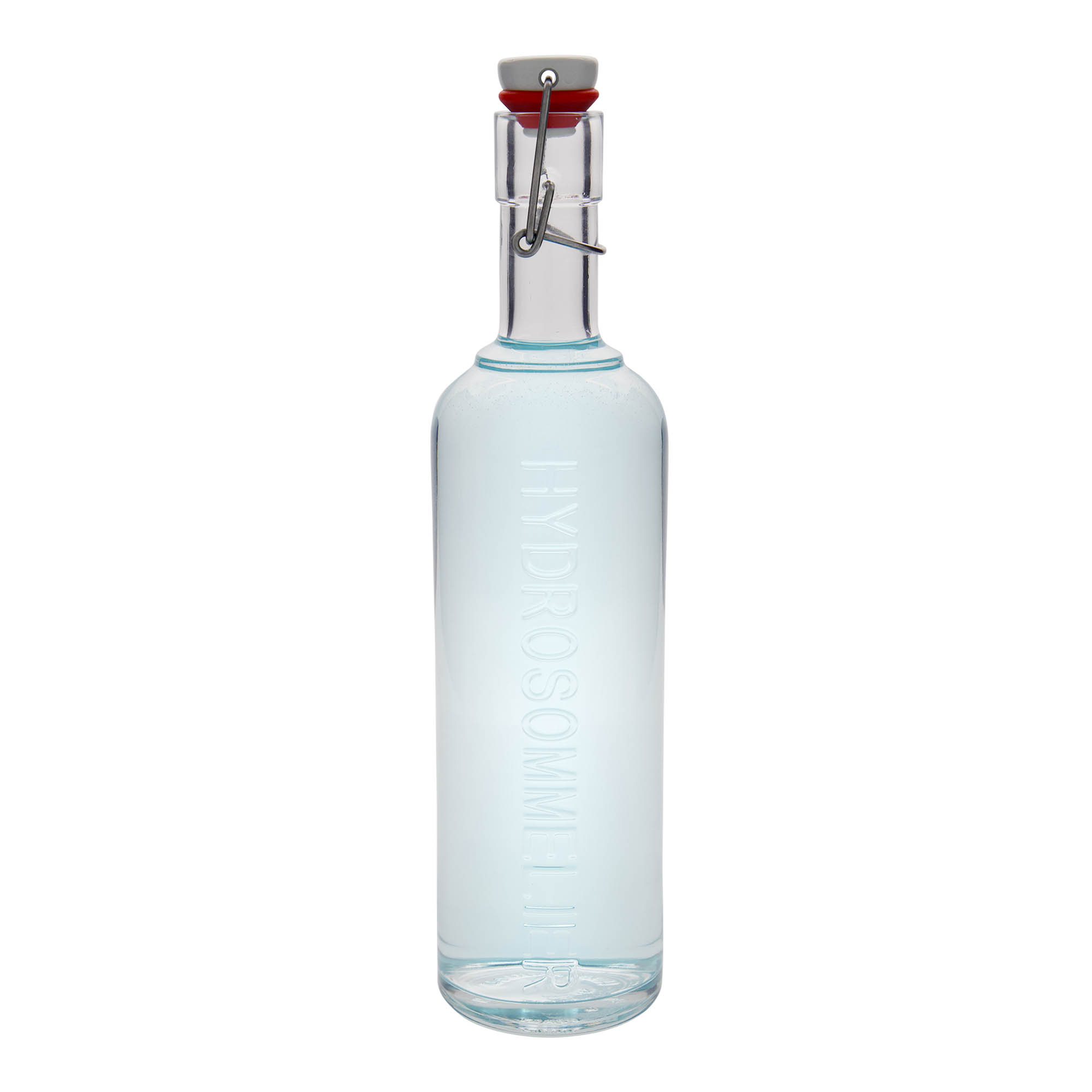 1000 ml klaaspudel 'Optima Hydrosommelier', sulgur: traatkork