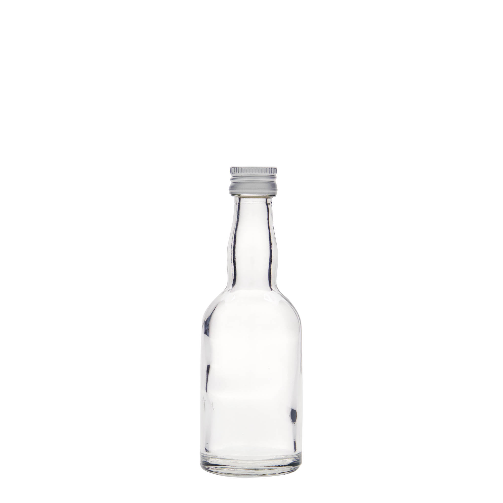 50 ml klaaspudel 'Proba', suuava: PP 18